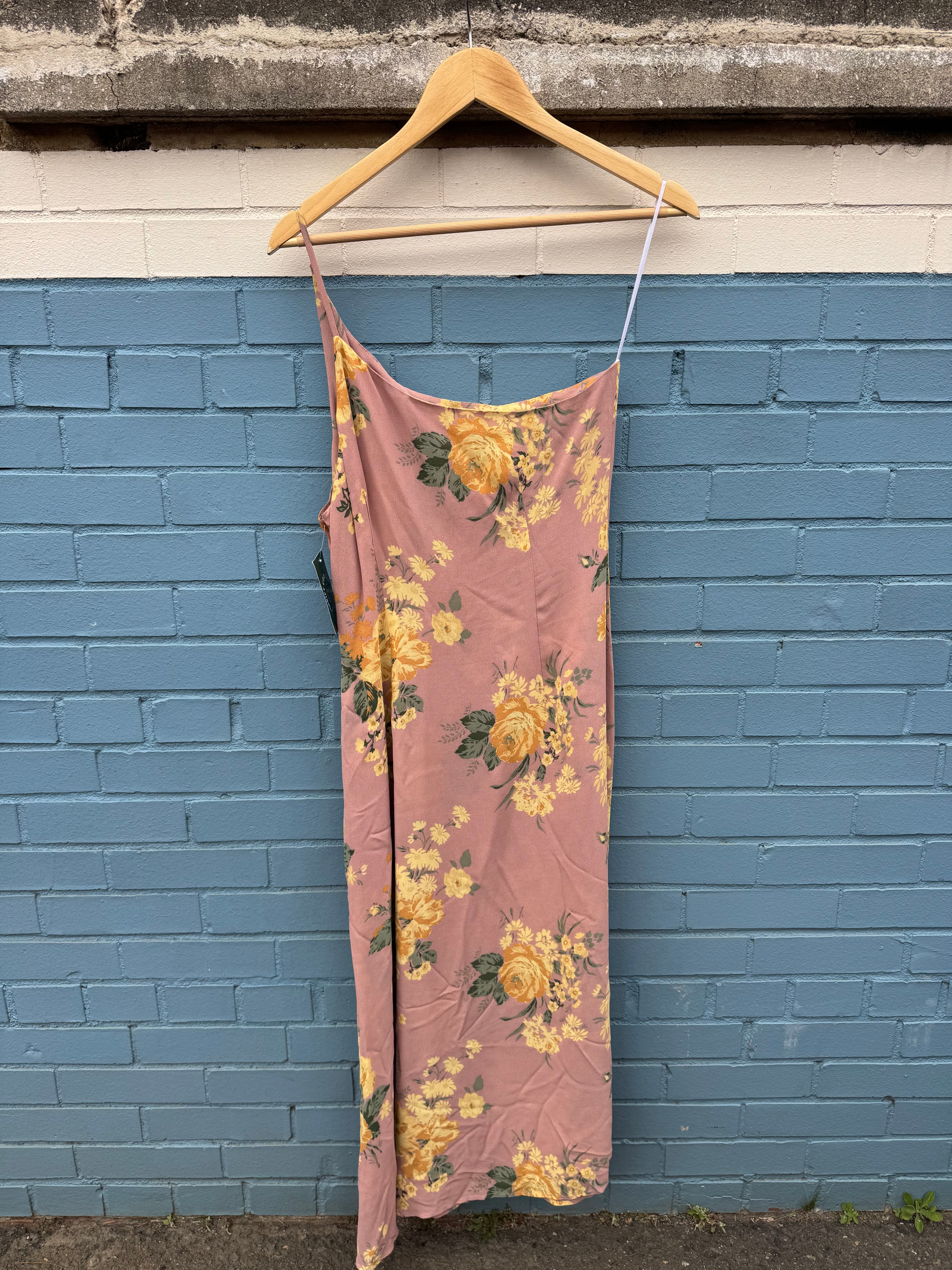 Beige Reformation Long dress, 8