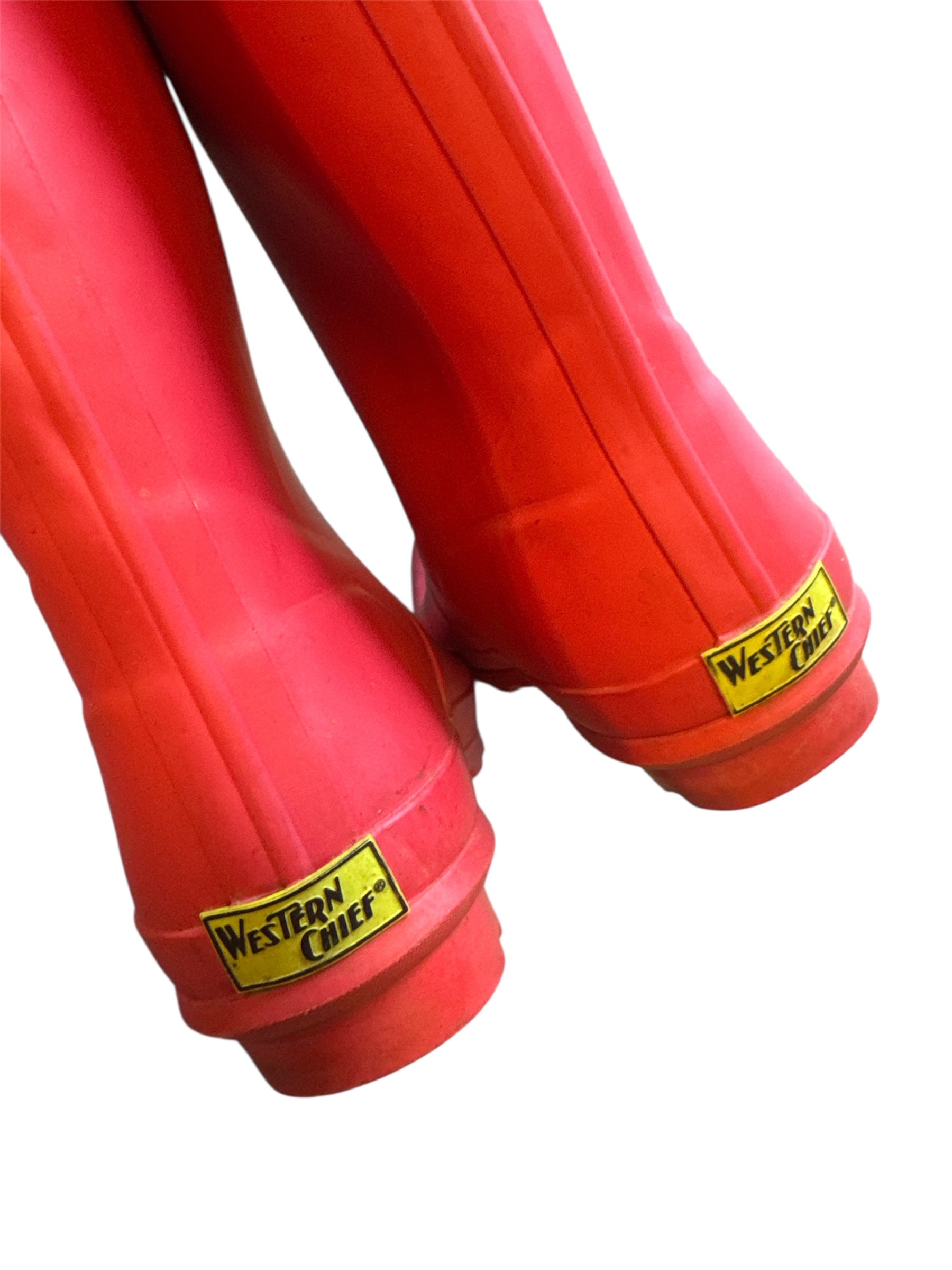 pink western chief rainboots, 9