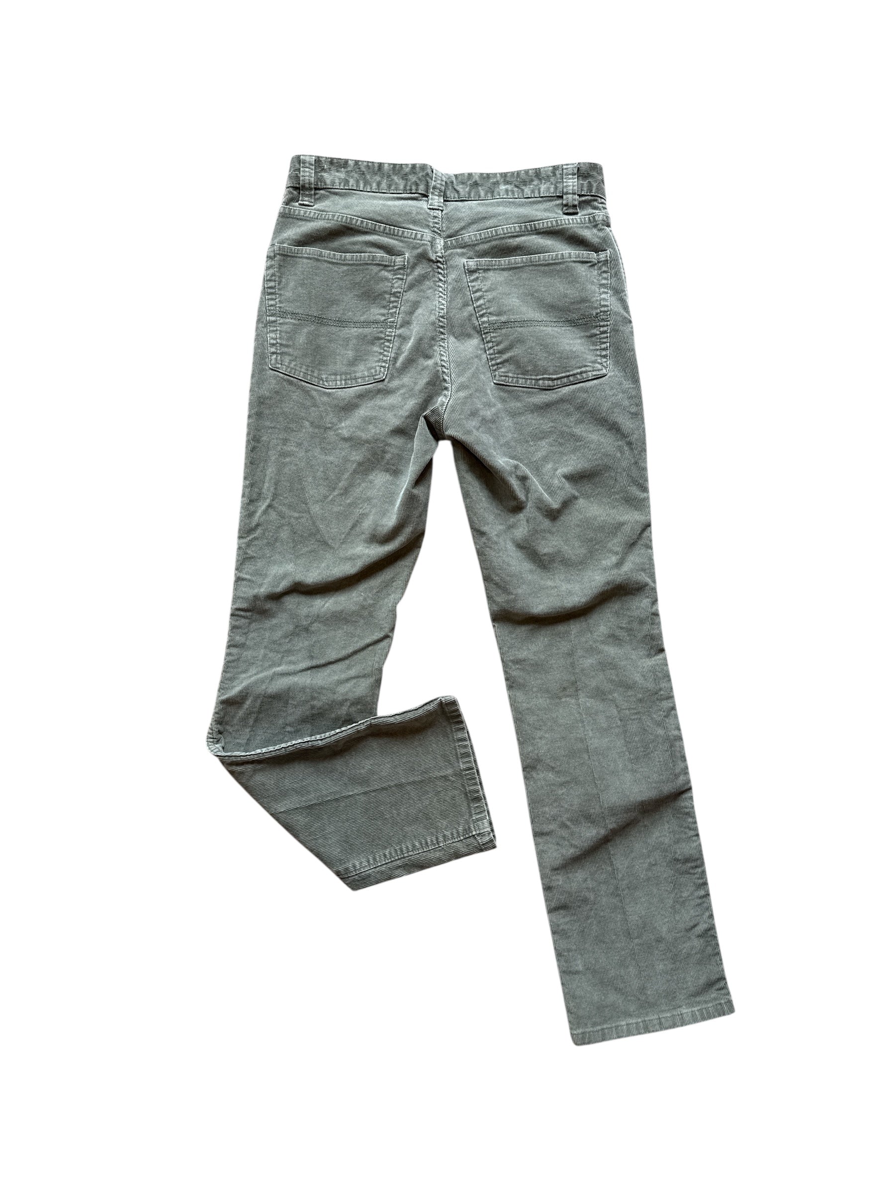 green ll bean cord pants, 30