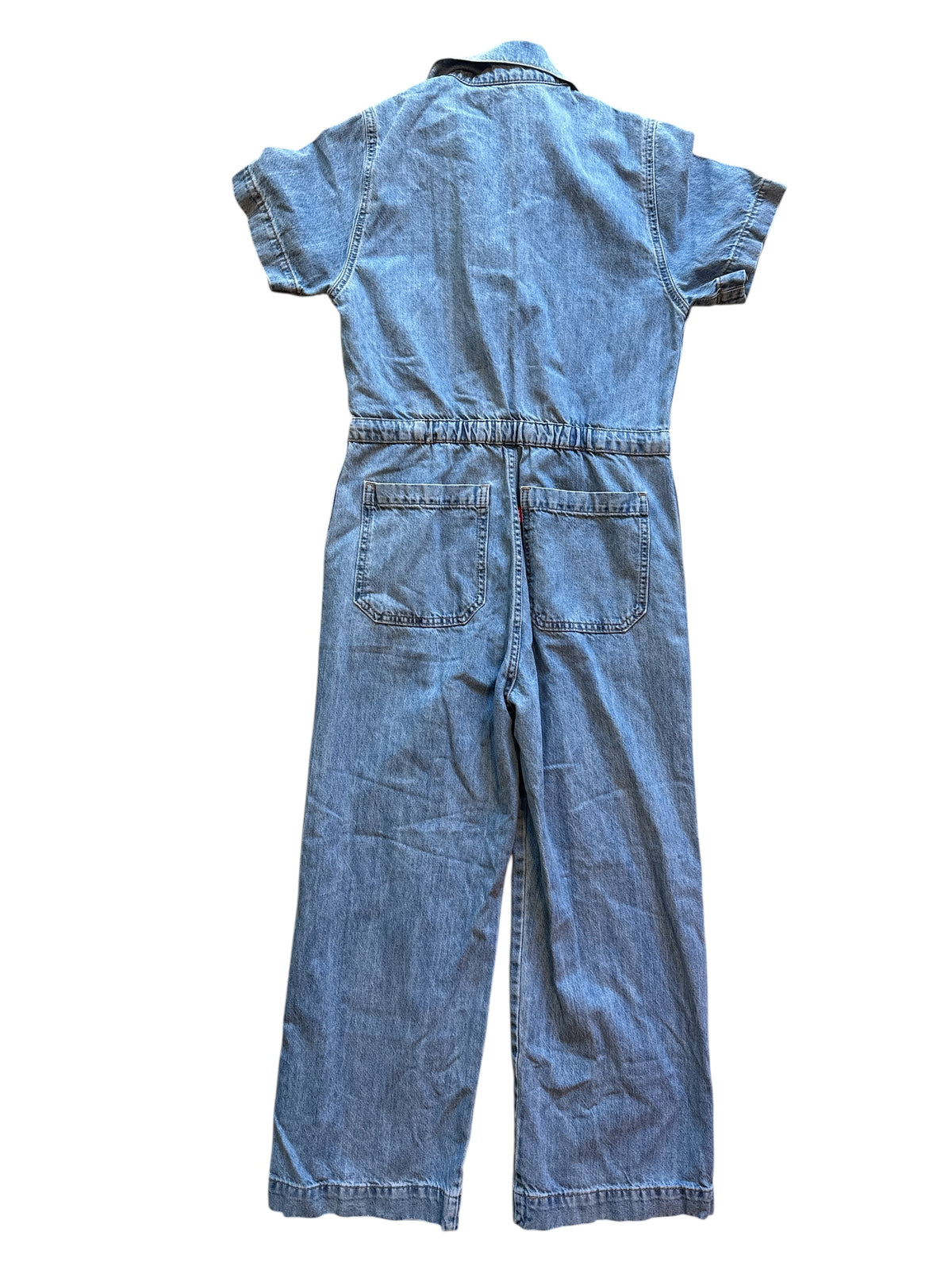 blue levi's ss denim coveralls, S
