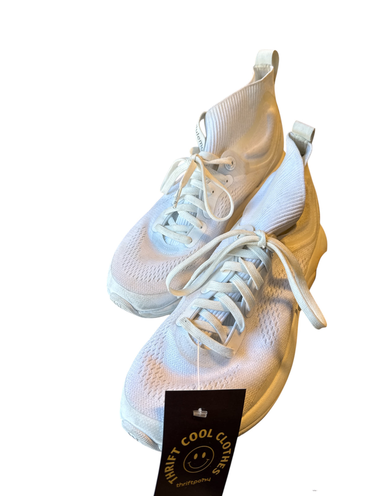 white lululemon high top tennis shoes, 7