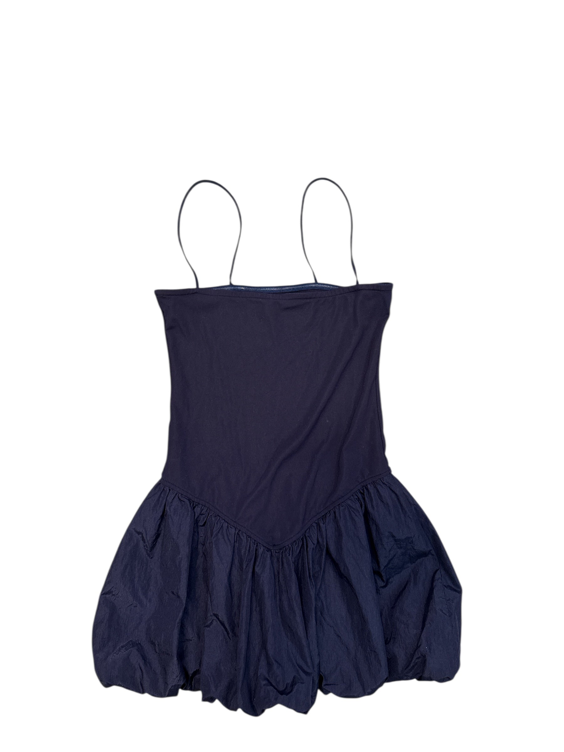 navy edikted dropwaist tank dress, s