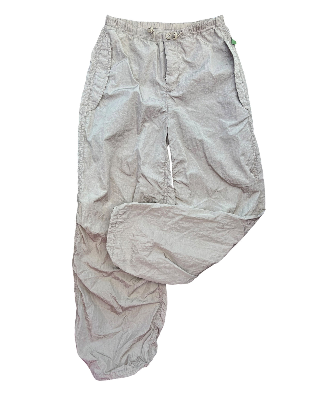 beige tna siwhsy cargo pants, xs