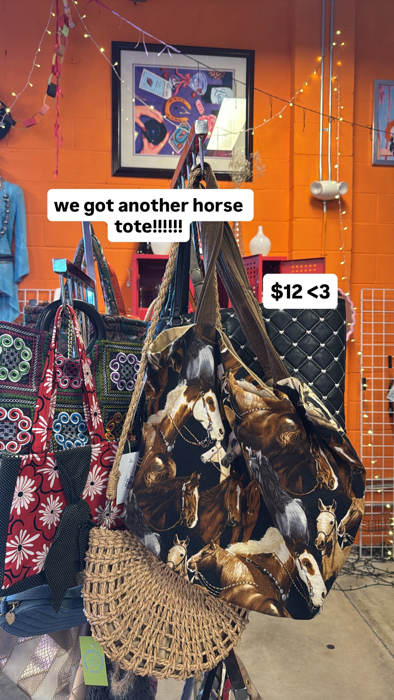 horse tote <3