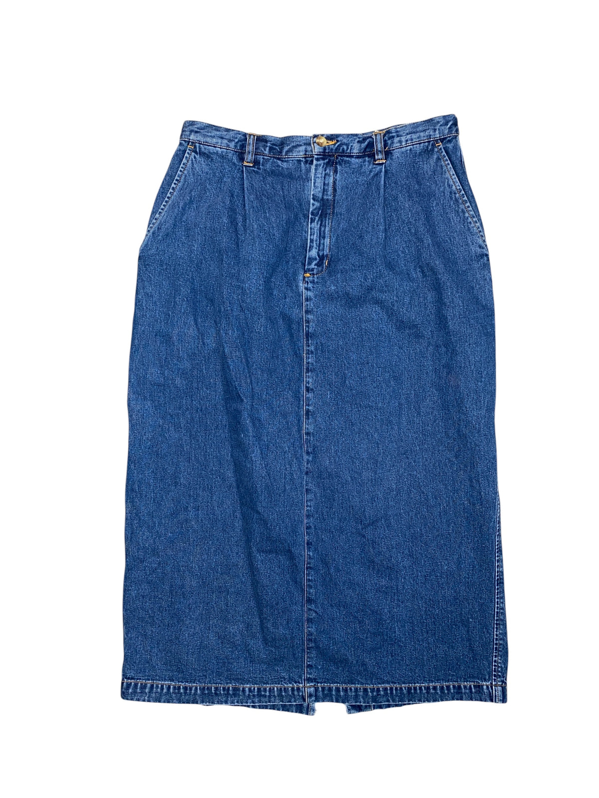 blue ediie bauer denim maxi skirt, 10 p