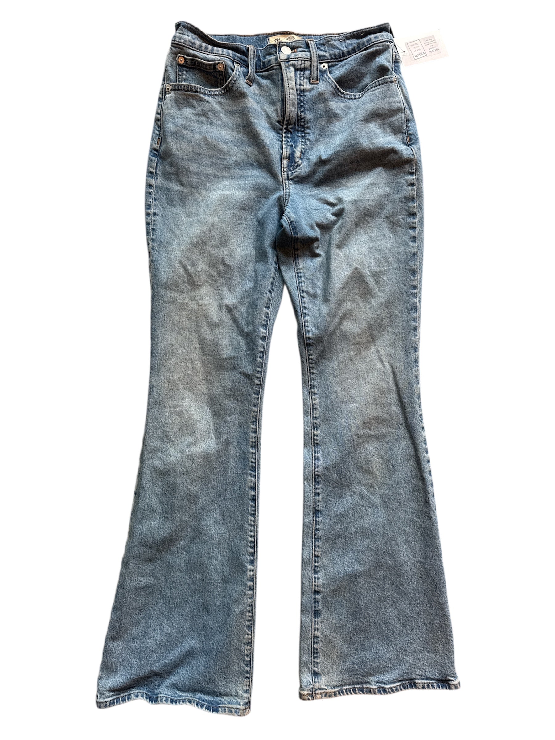 blue madewell Womens jeans- perfect vintage flare jeans, 27