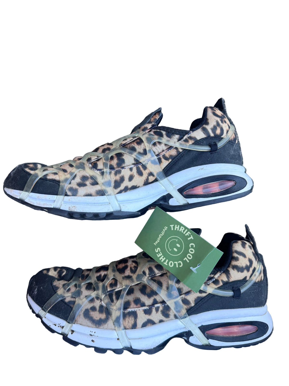 Tan black Nike Cheetah Air Kukini Sneaker, 9.5