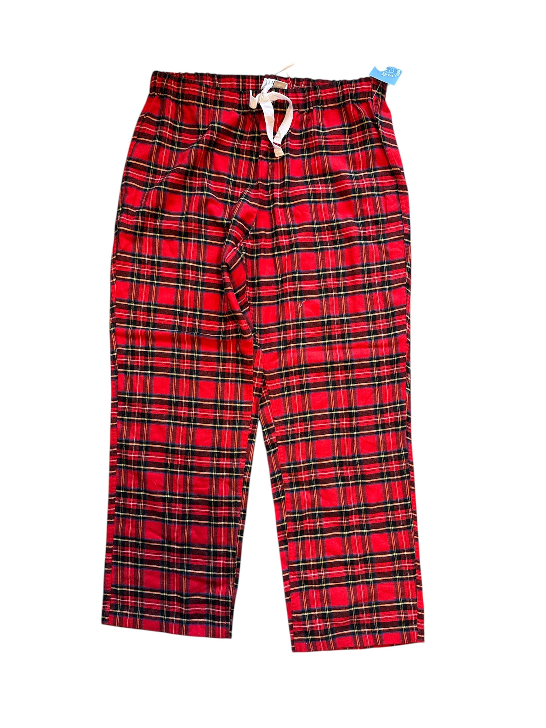 red black yellow j crew nwt plaid pj pants, L