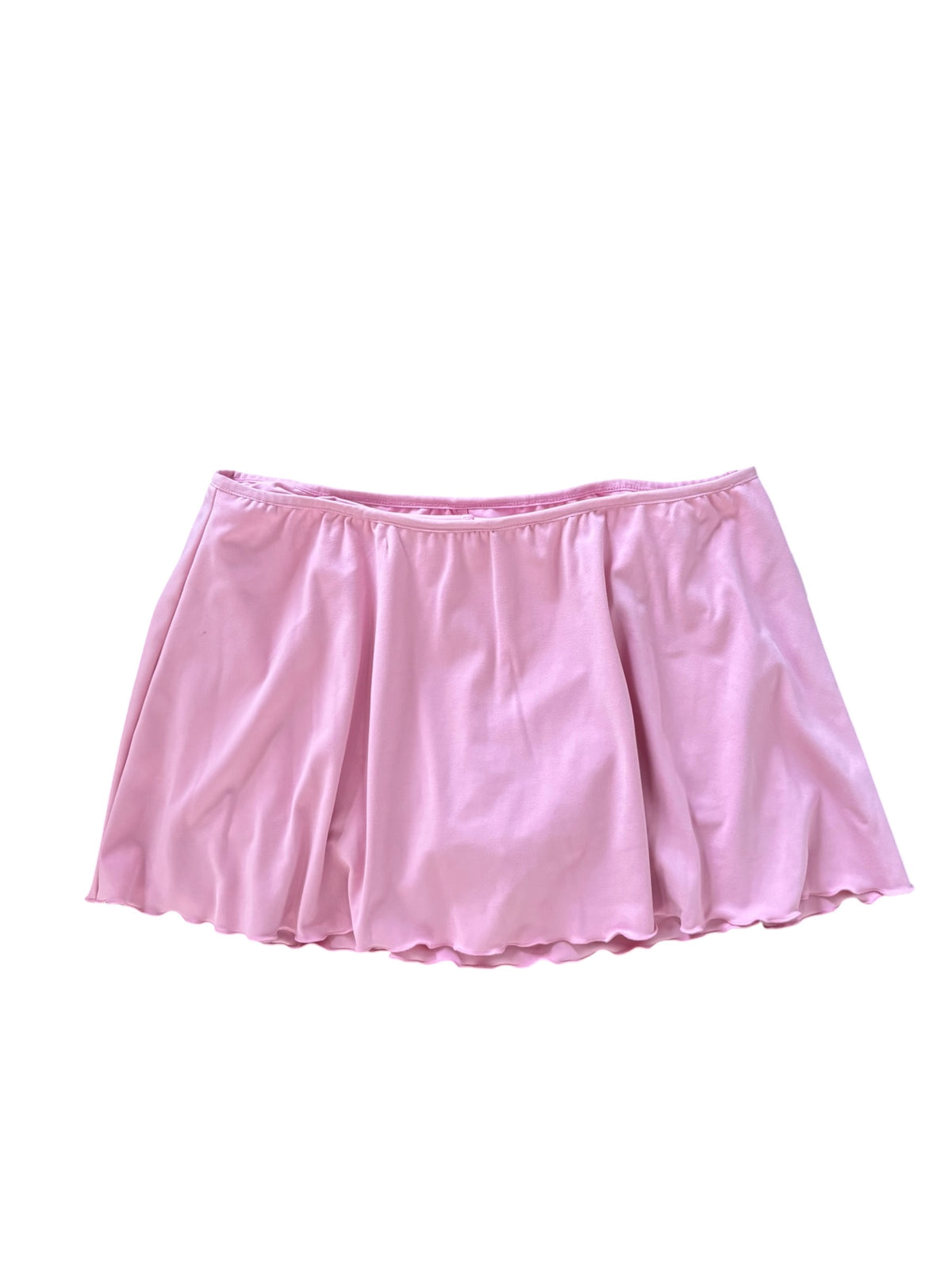pink wild fable scalloped edge skort, L