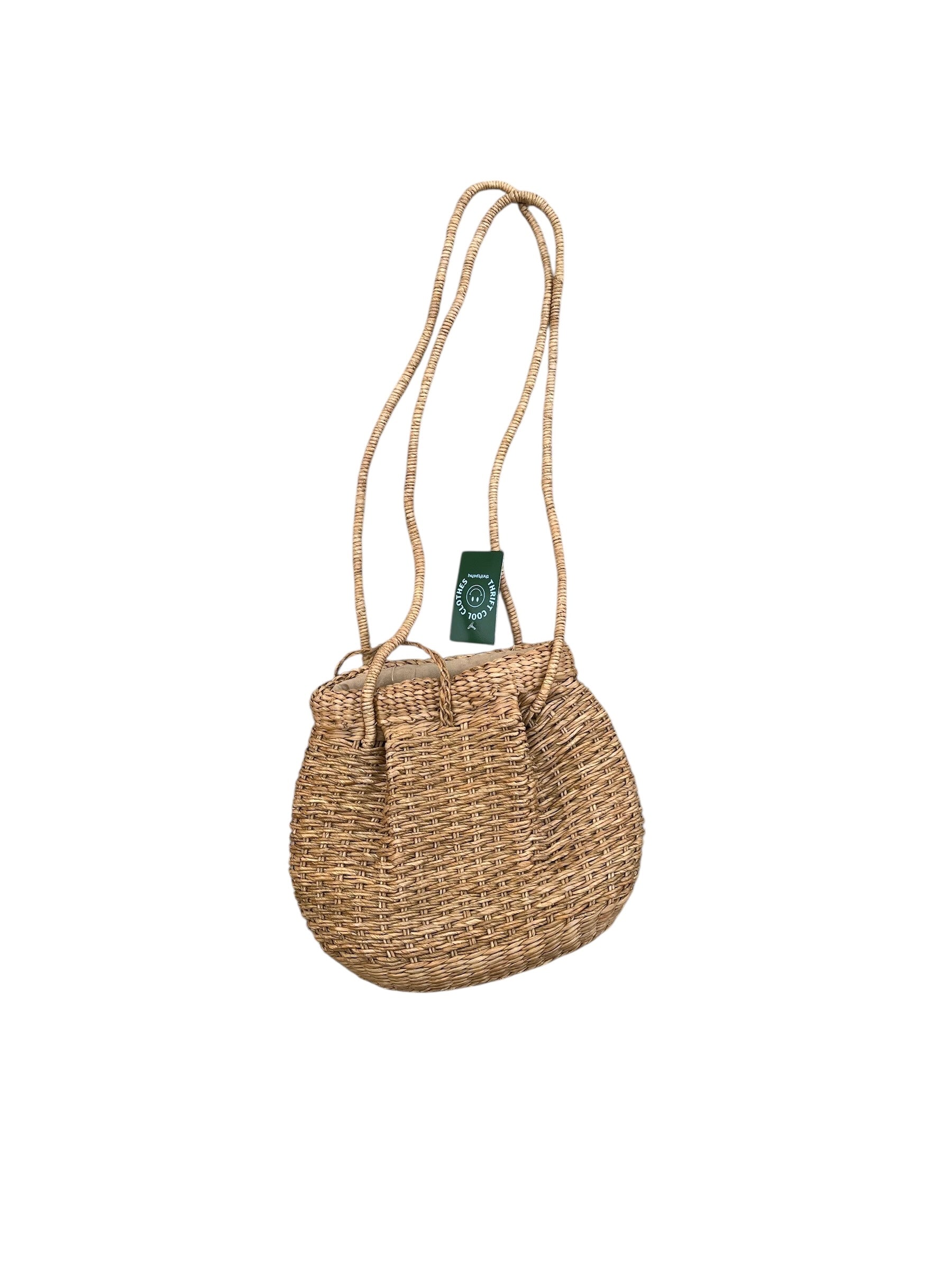 tan  weave bag