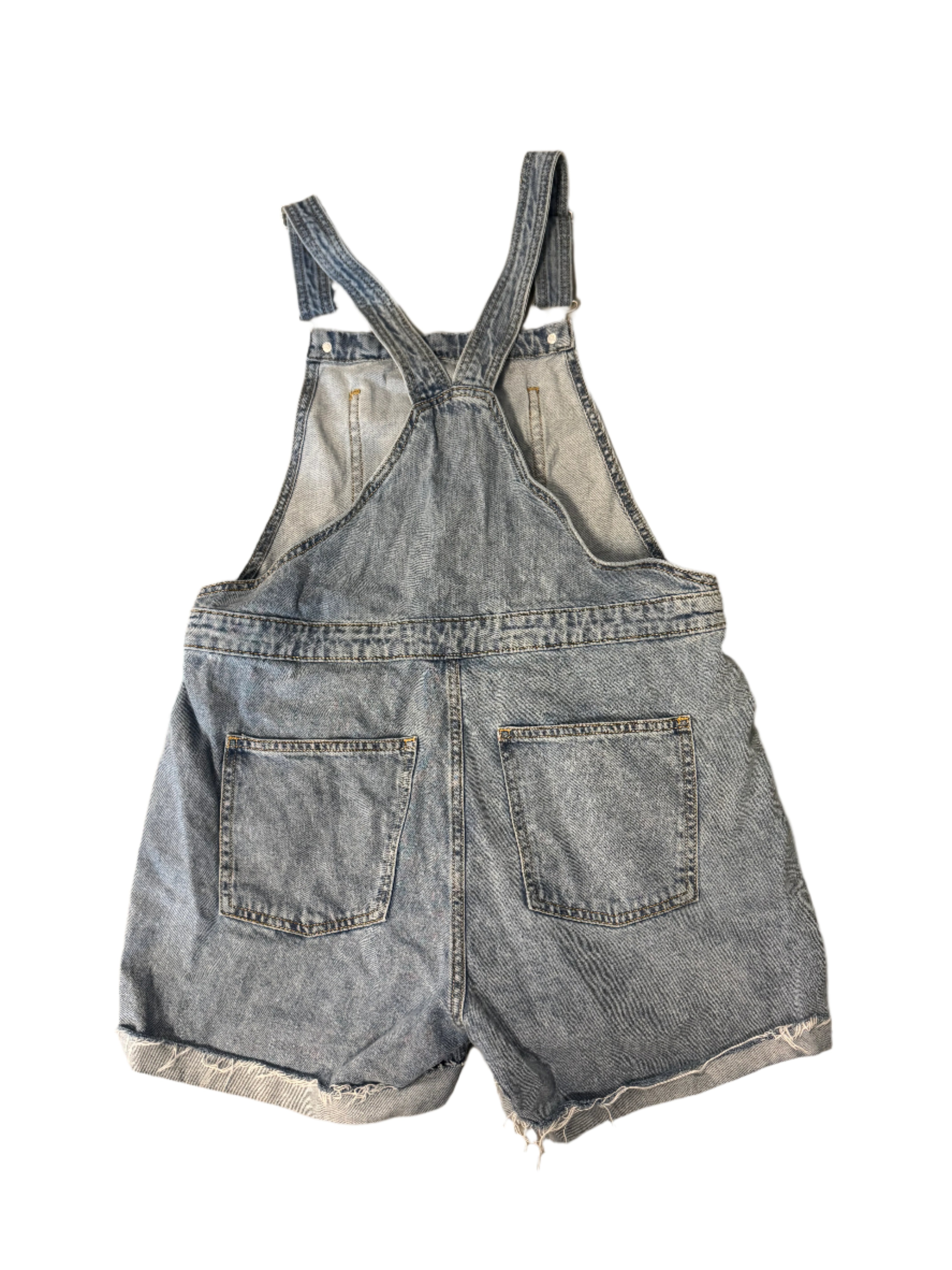 blue universal thread Overall shorts, 14/32