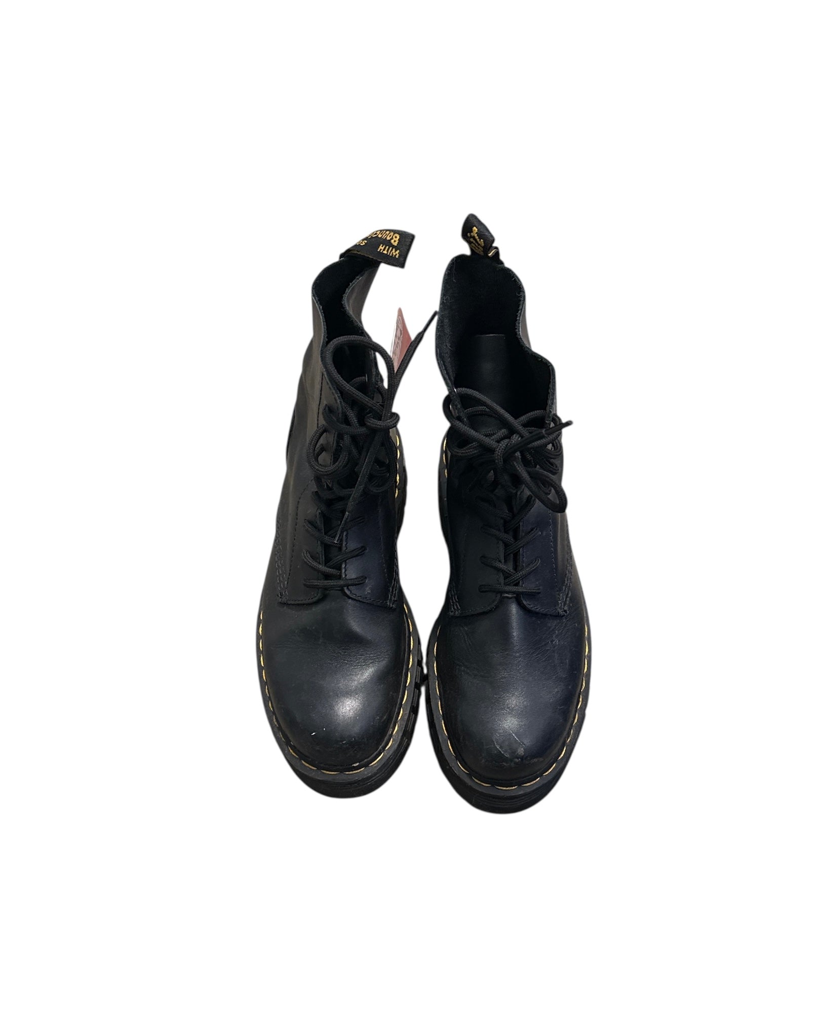 Black Doc martens Platform boots, 9