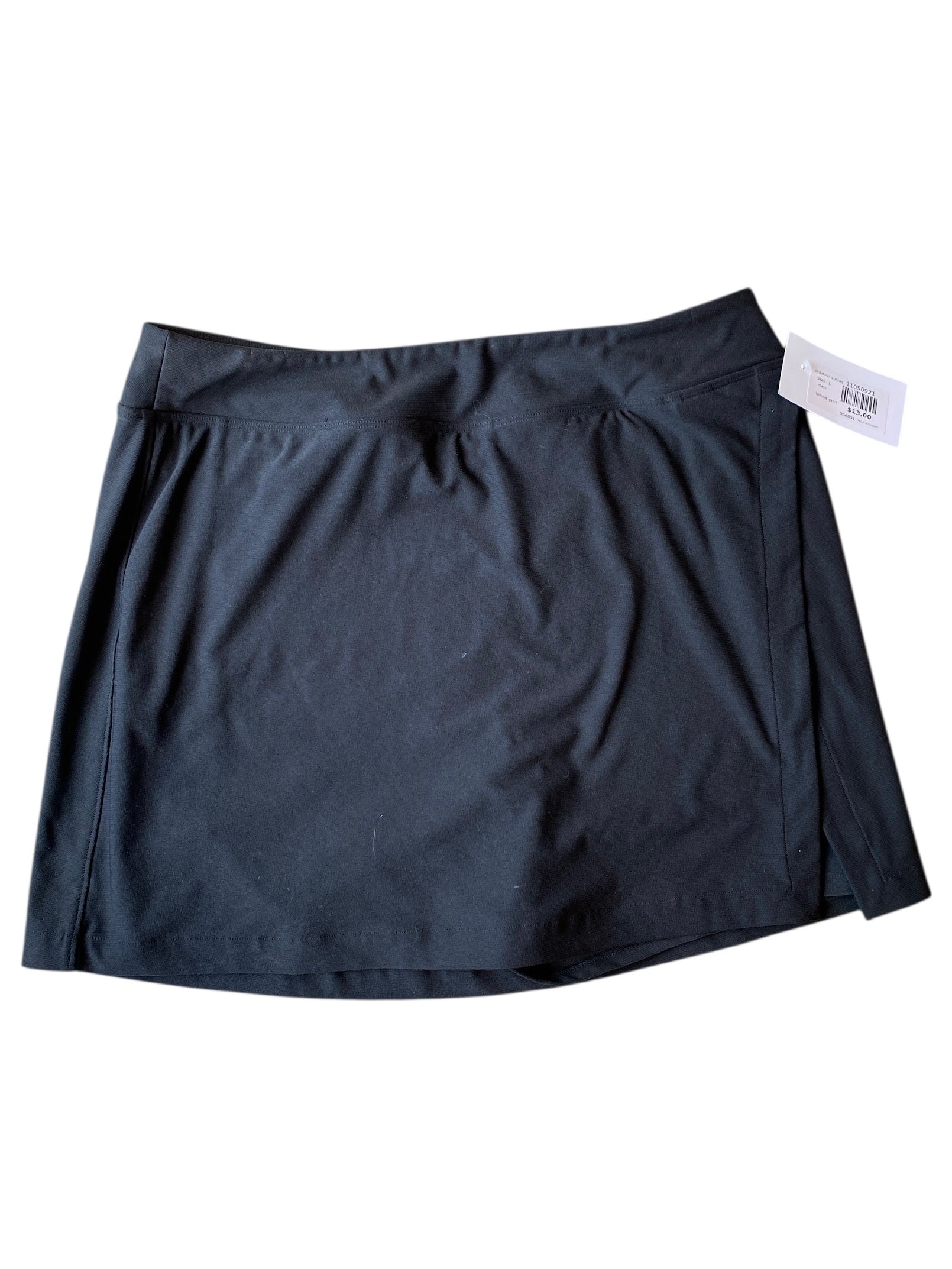 black outdoor voices tennis skirt, L