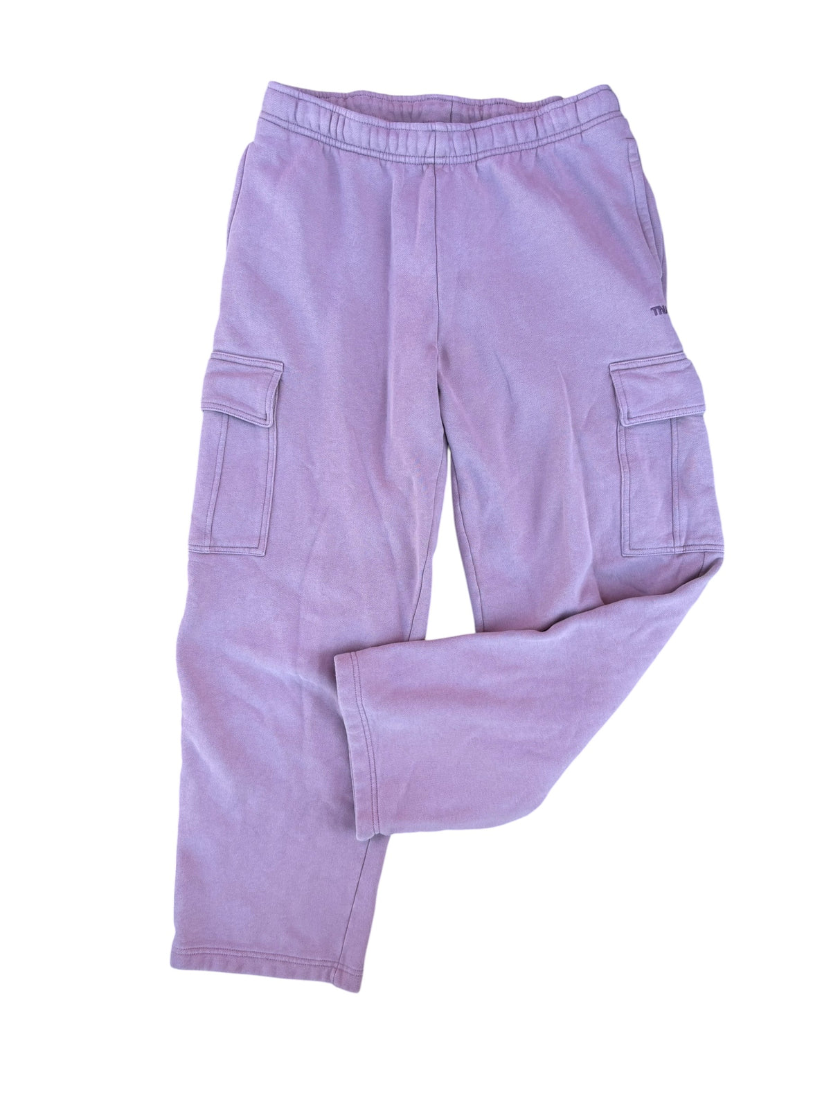 mauve tna aritzia cargo sweatpants, m