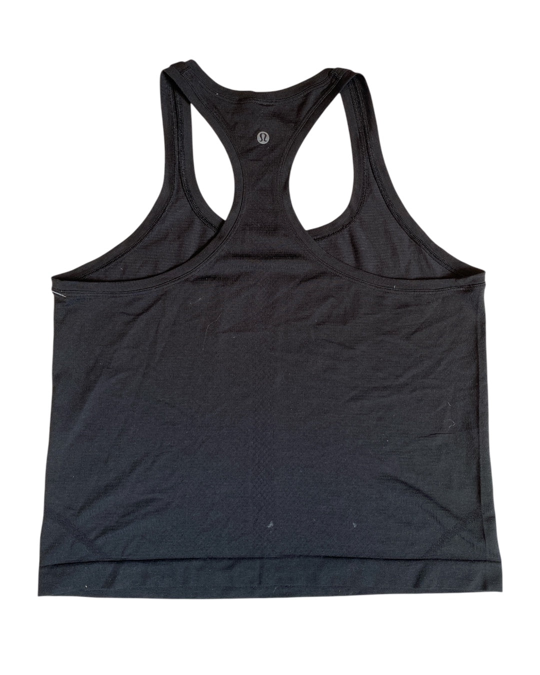 black lululemon athletic tank