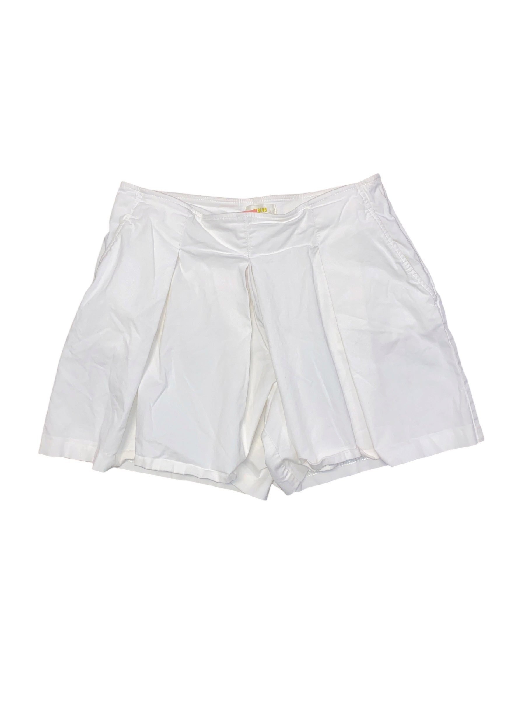 white maeve pleated mini skirt, 8