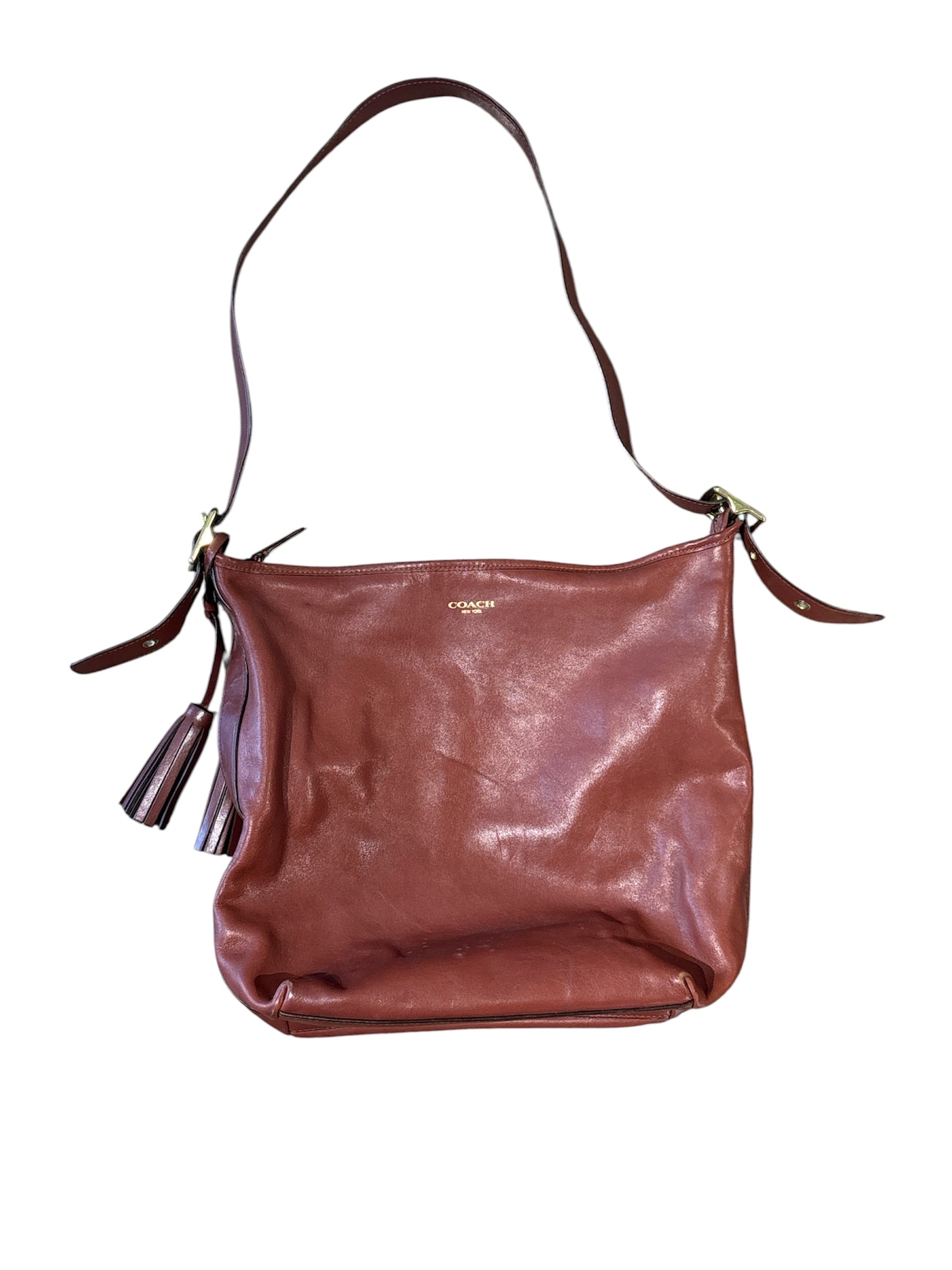 Tan Coach Leather Tote