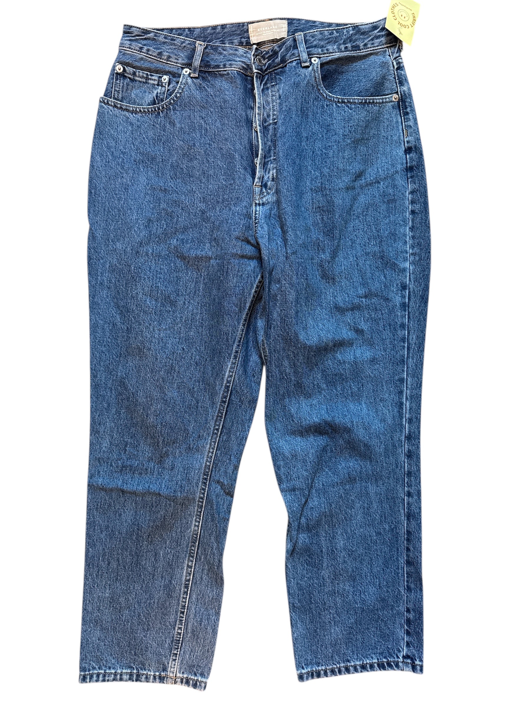 blue everlane crop Womens jeans, 32 (fits like 14)