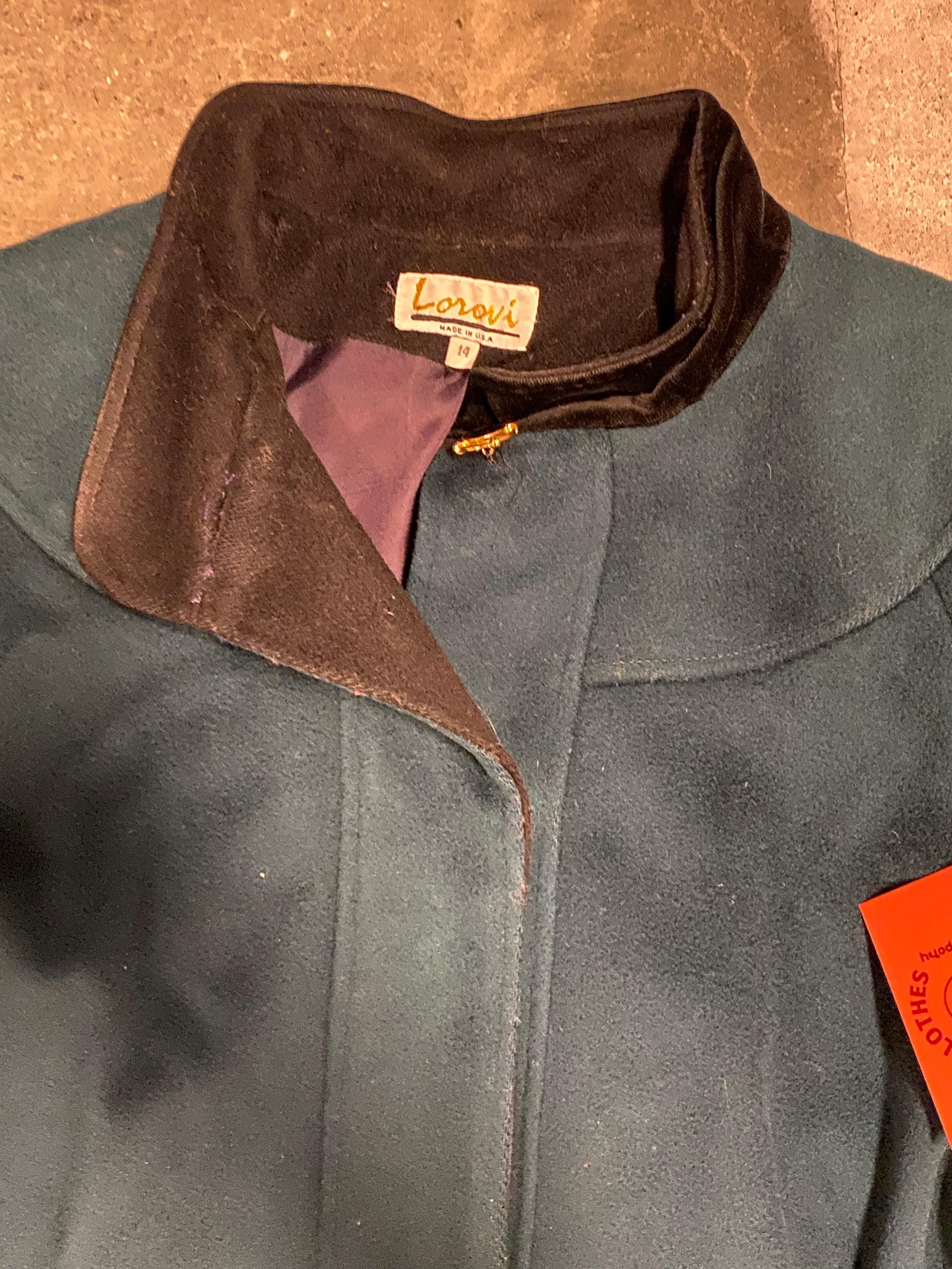 green black lonova hi neck peacoat, 14