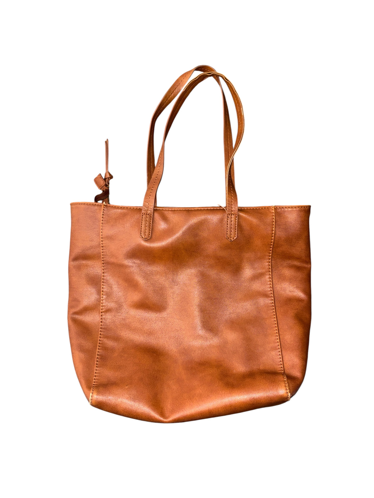 brown universal thread pleather tote