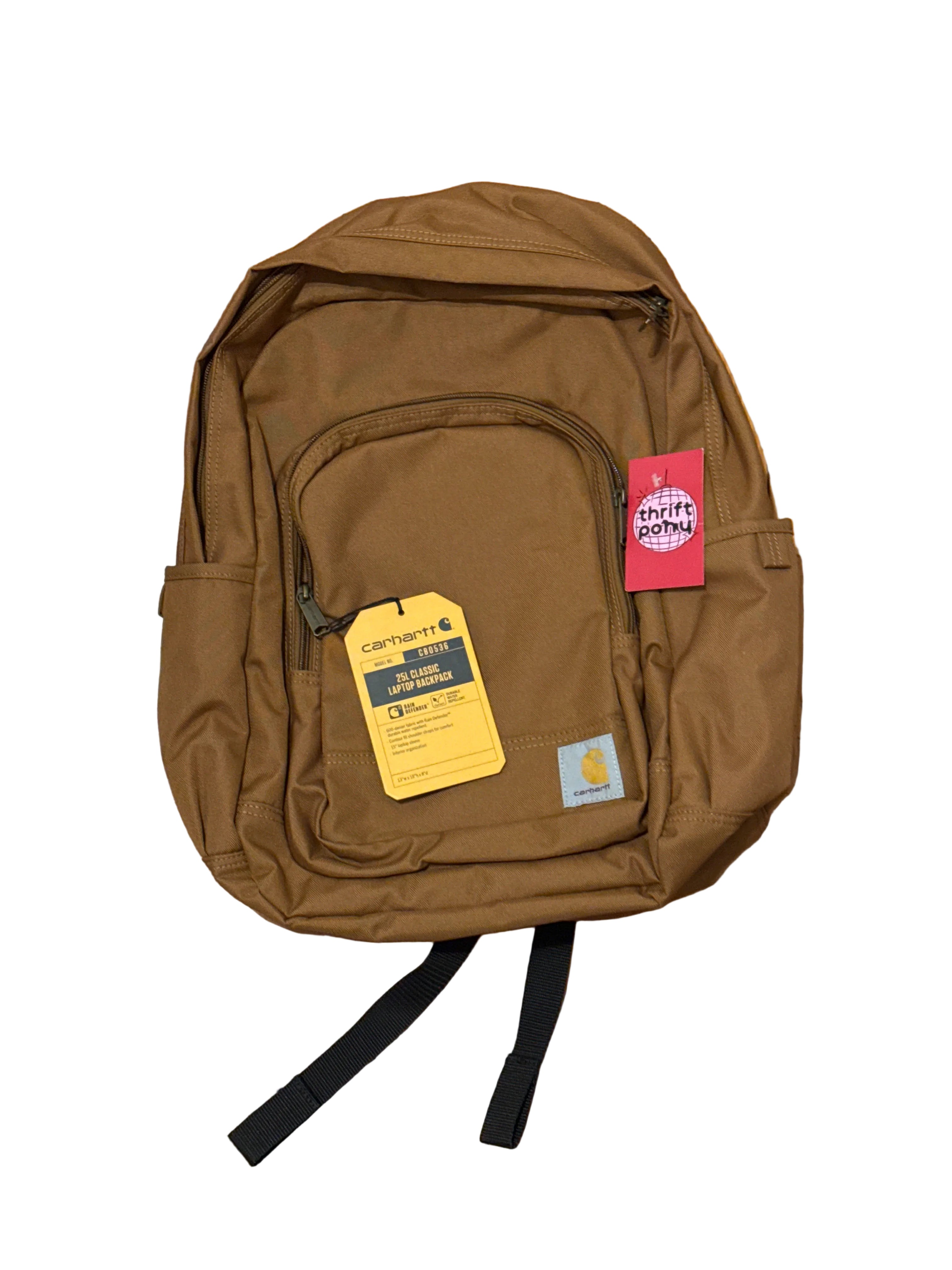 brown carhartt nwot backpack