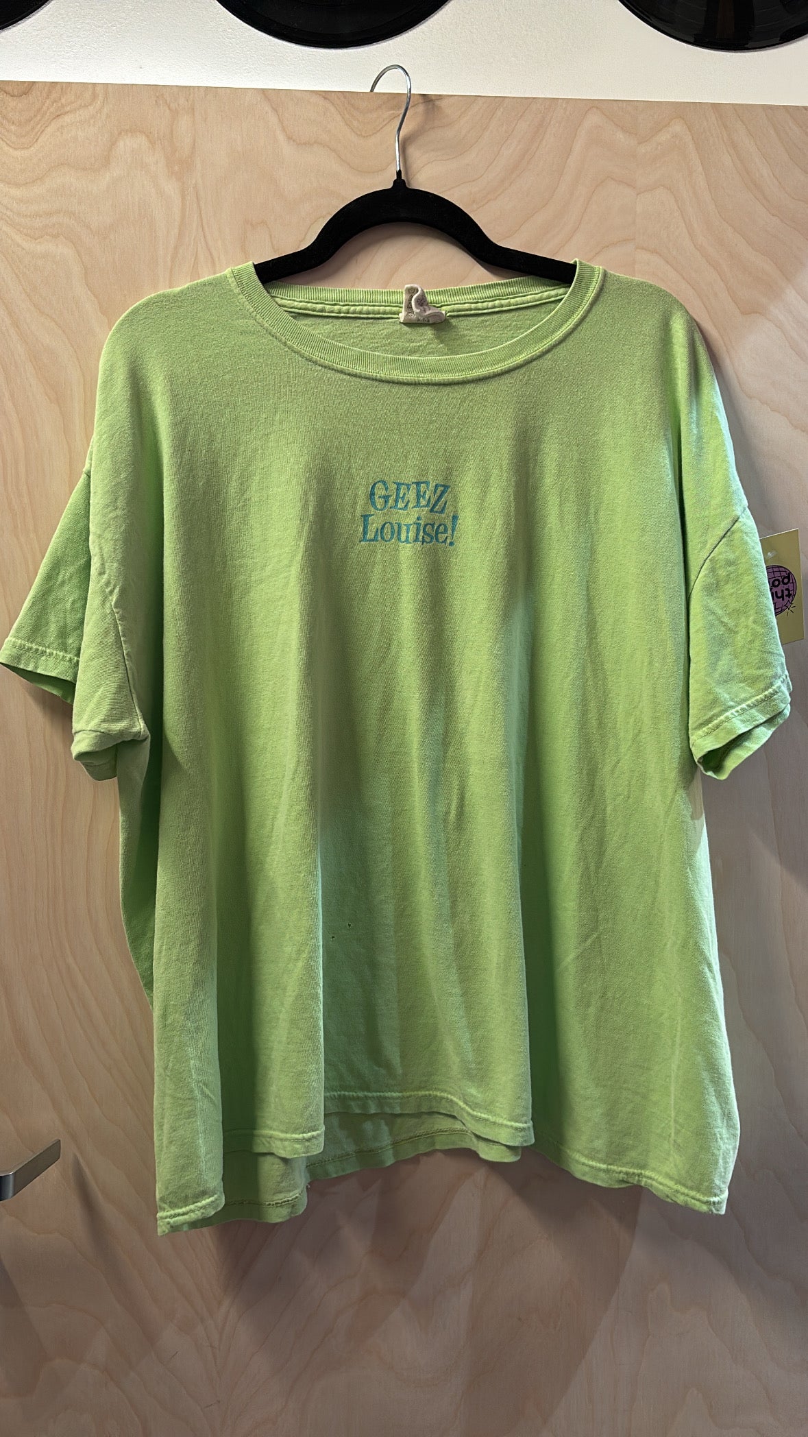 green sweetrz geez louise tee, 2x