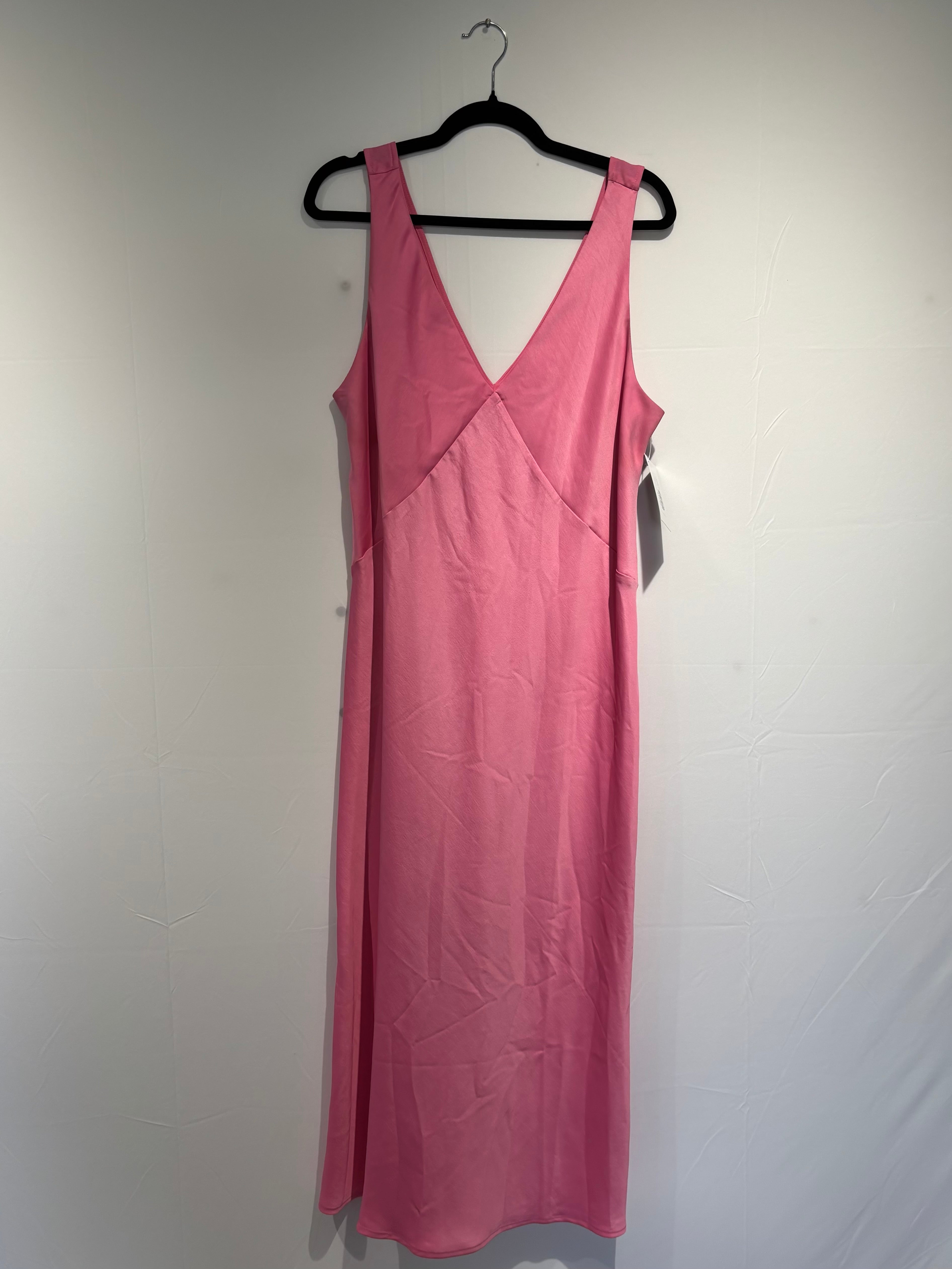 Pink A new day Satin babydoll slip, Xl
