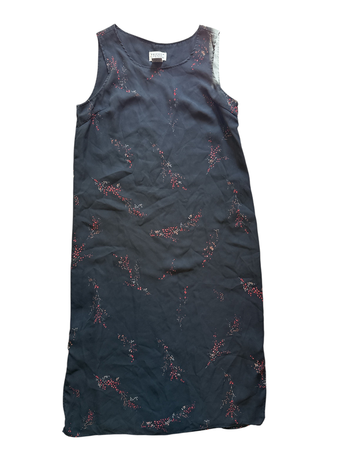Black John Paul Richard Dainty flower print tank maxi dress, PL