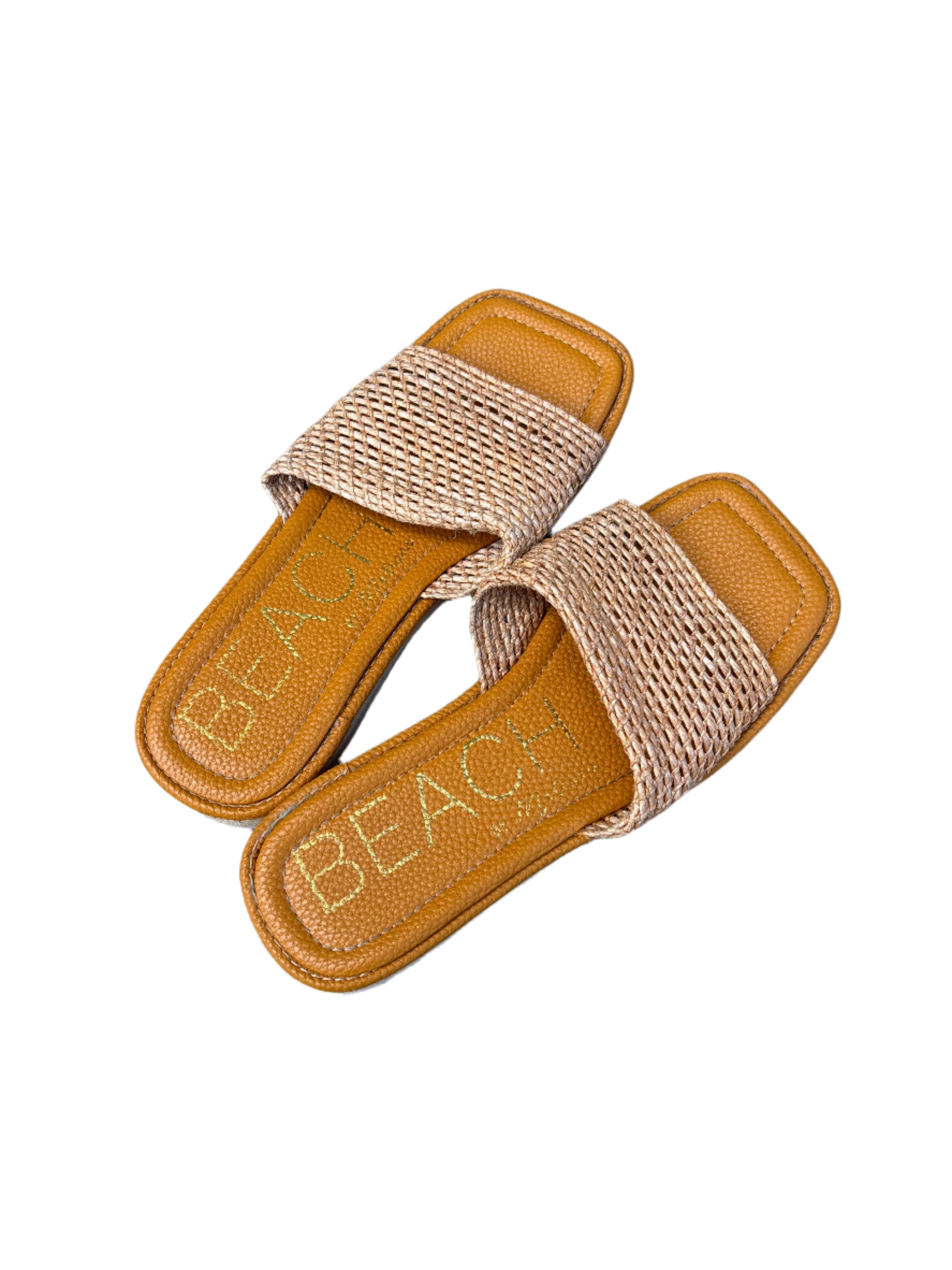 tan Free People Beach slip on shoes, 9