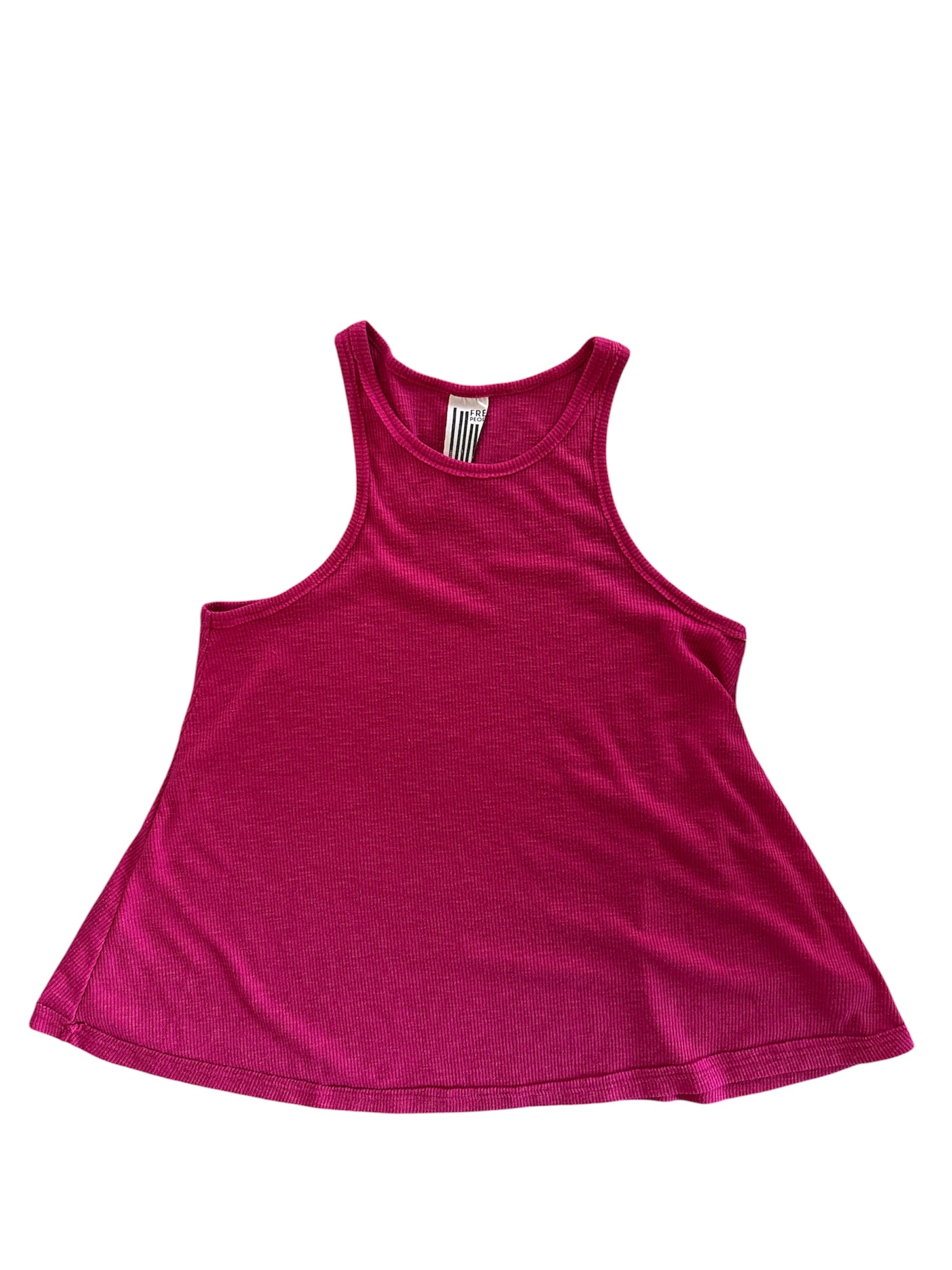 pink free people razor back tan, xs