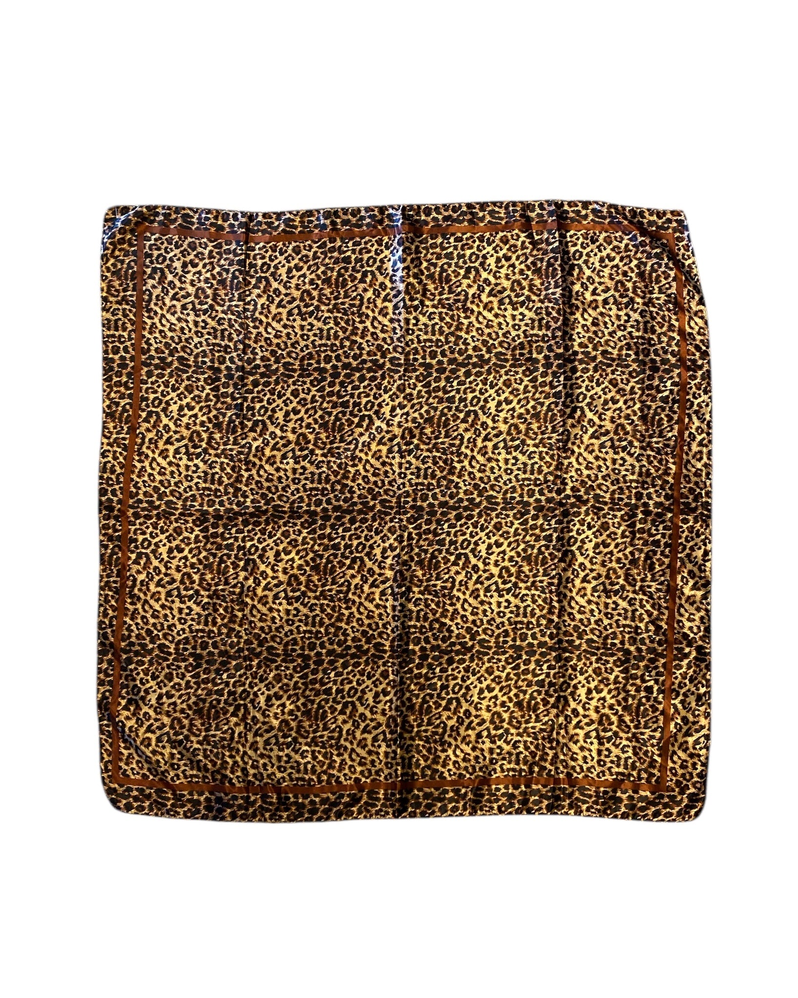 brown  cheetah scarf