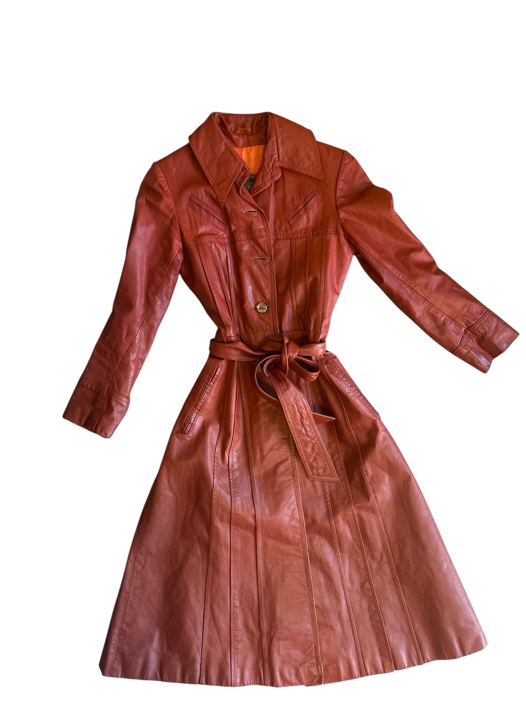 red learsi vtg trench, s