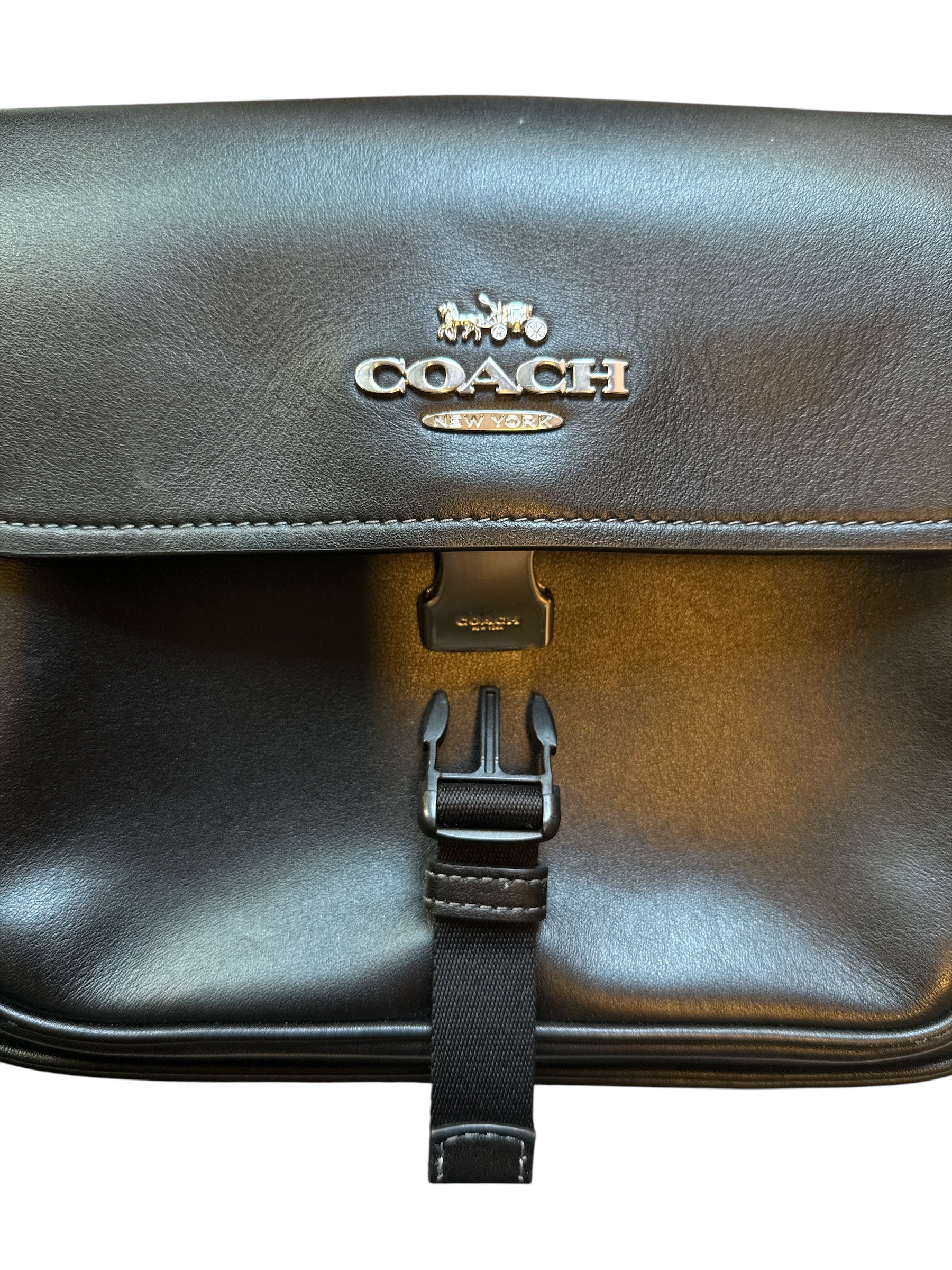 black coach handbag