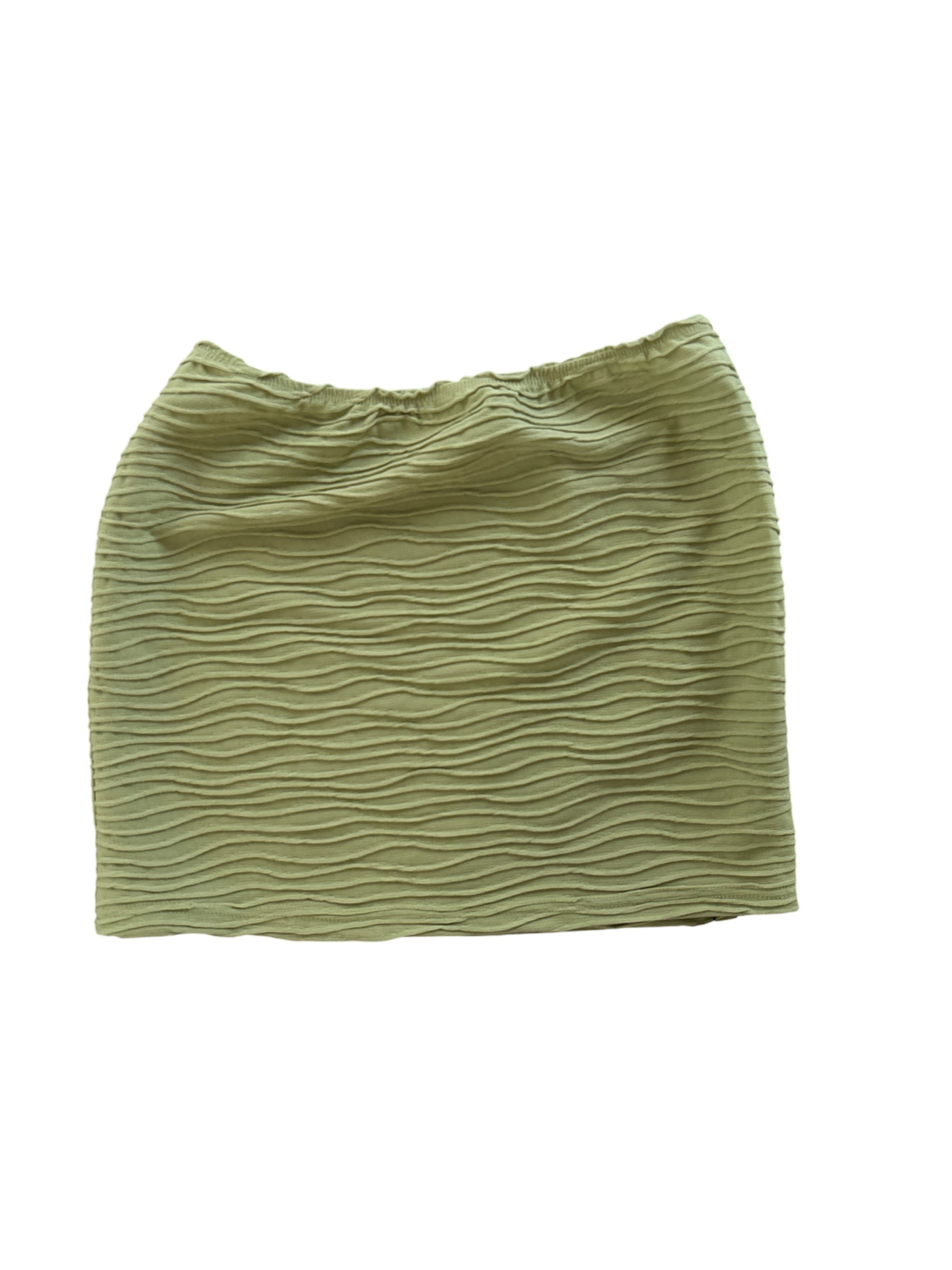 green superdown nwt eleanor mini skirt, s