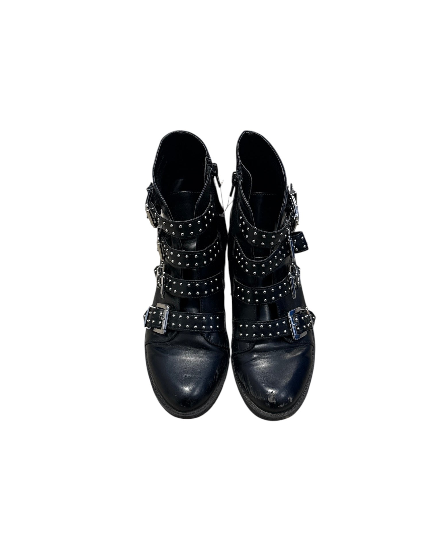 black madden girl buckle shoes, 6