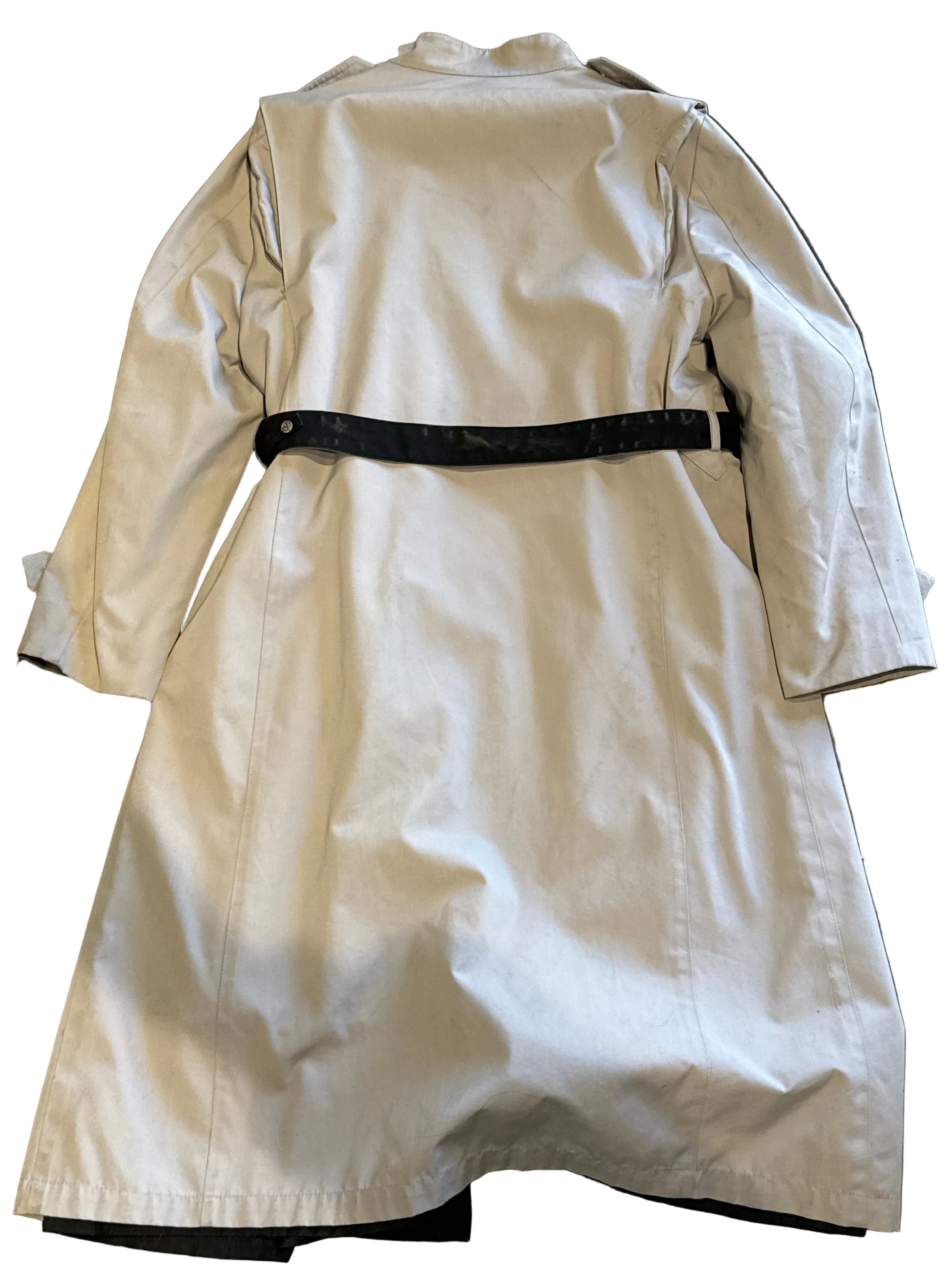 tan london towne fur lined trench, 12