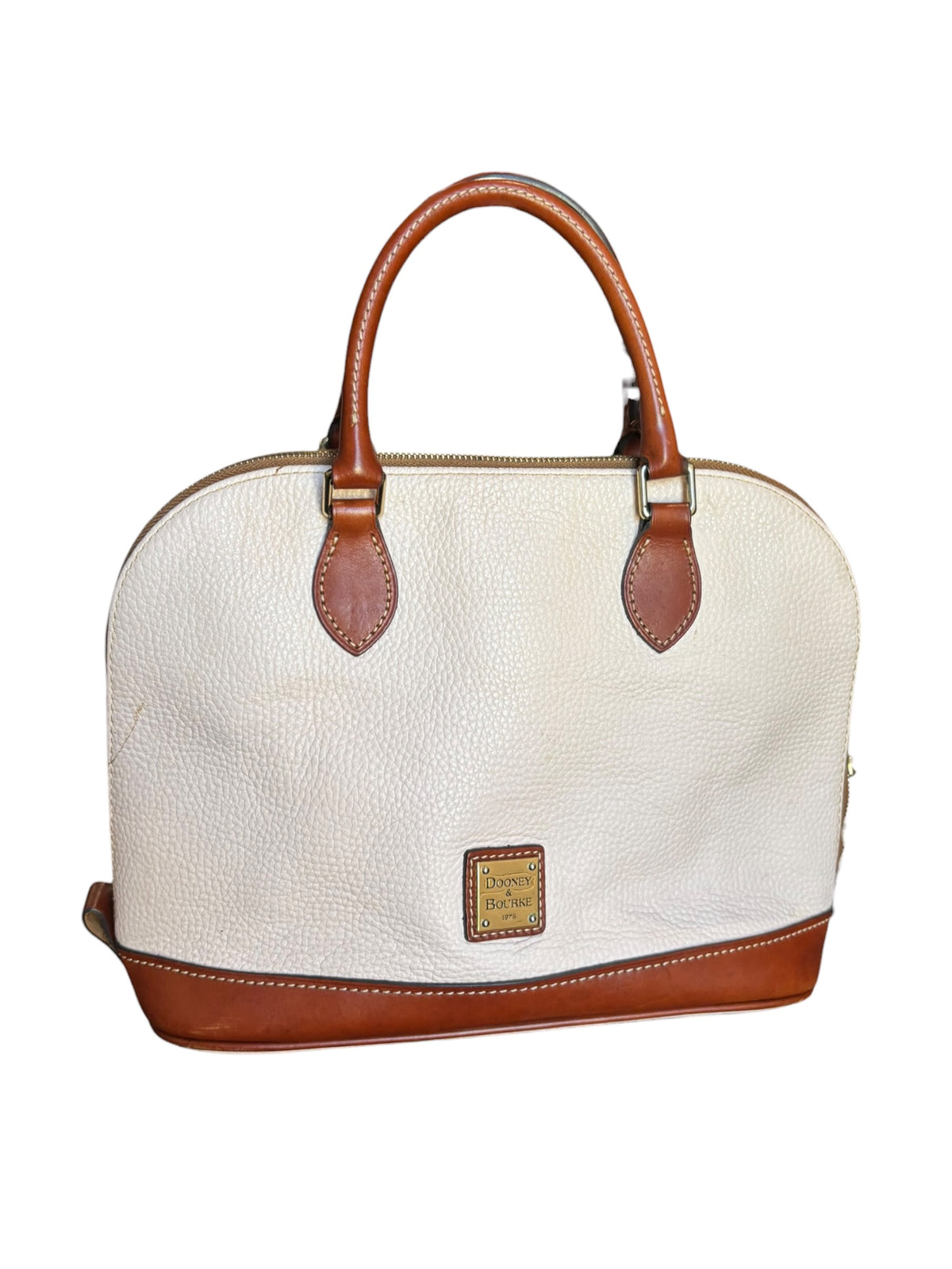 light pink/brown dooney & bourke purse