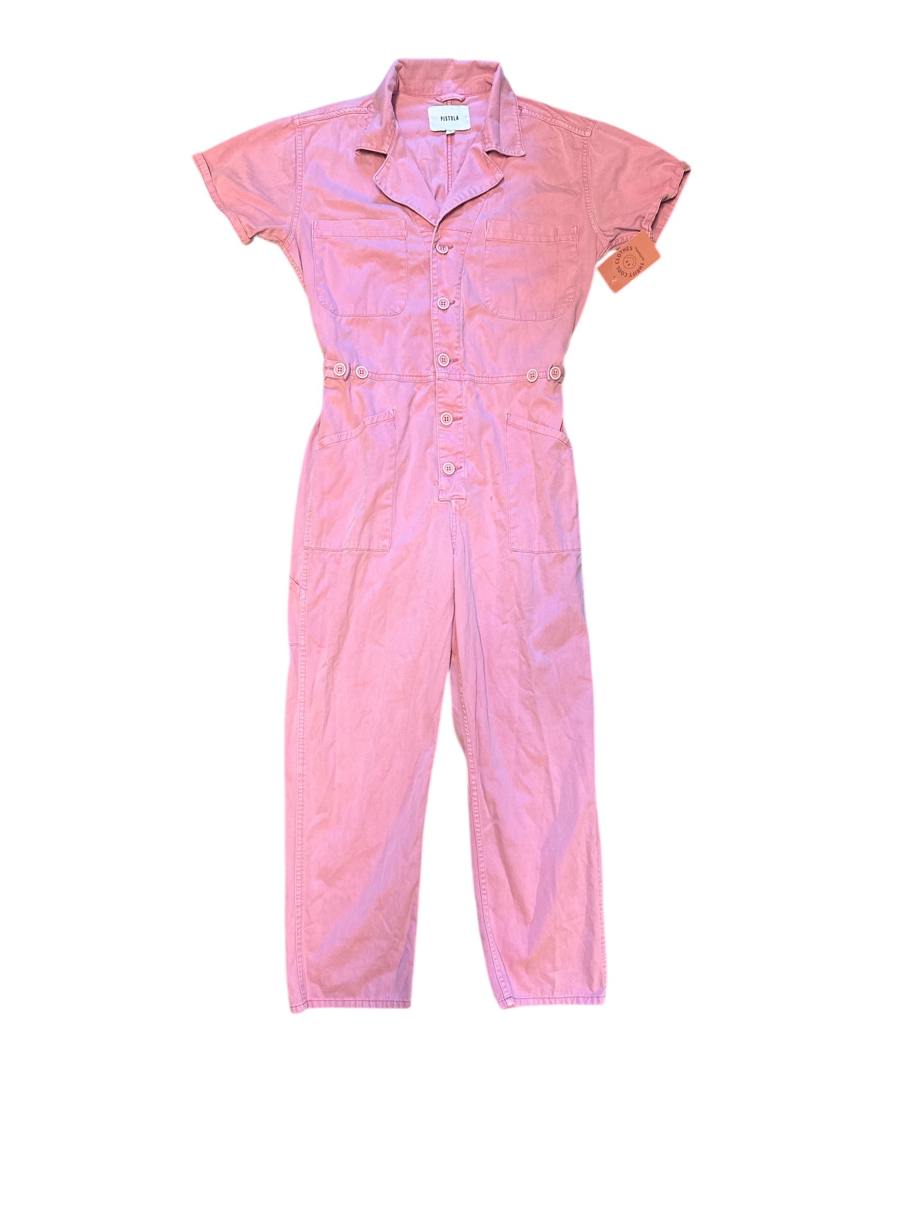 light pink pistola ss jumpsuit, m
