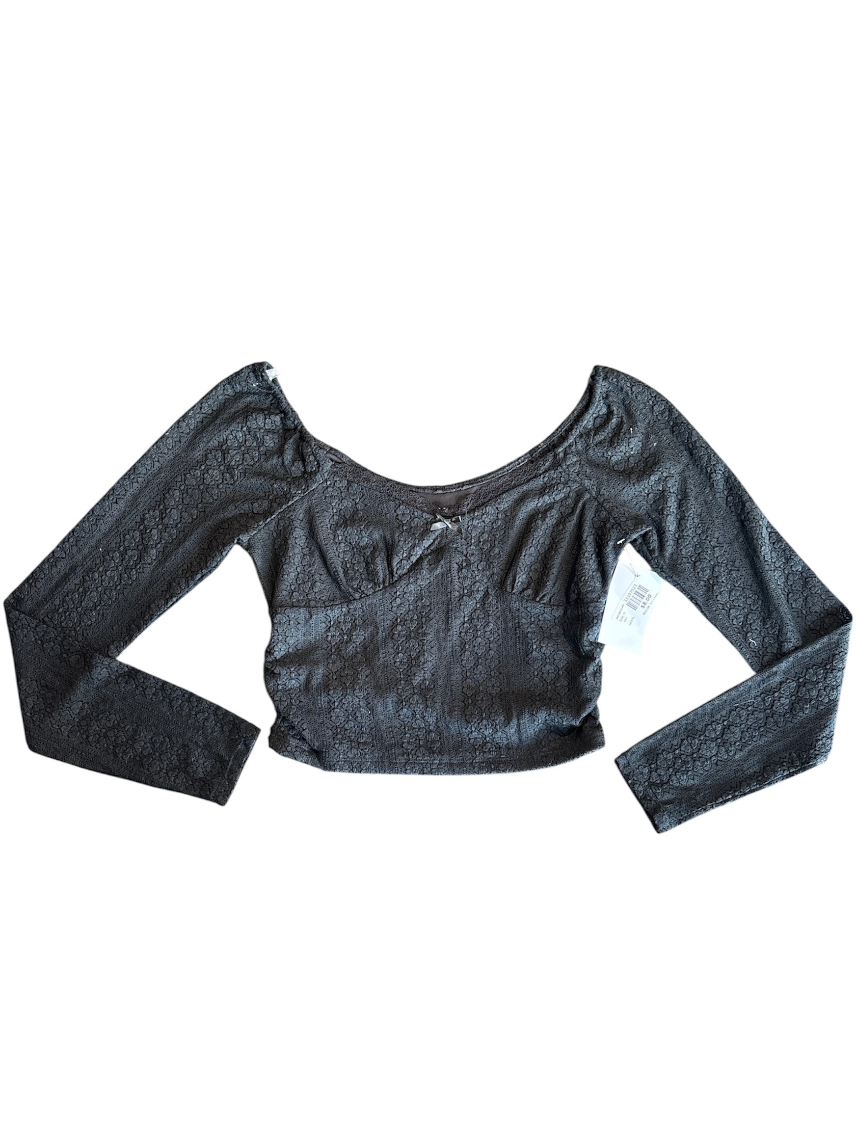 black aeropostale Lace ls, m