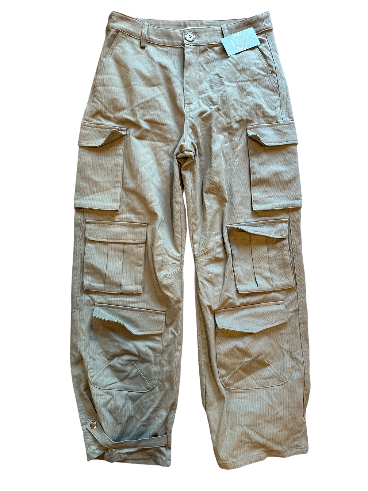 sage green lovers and friends cargo pants, m