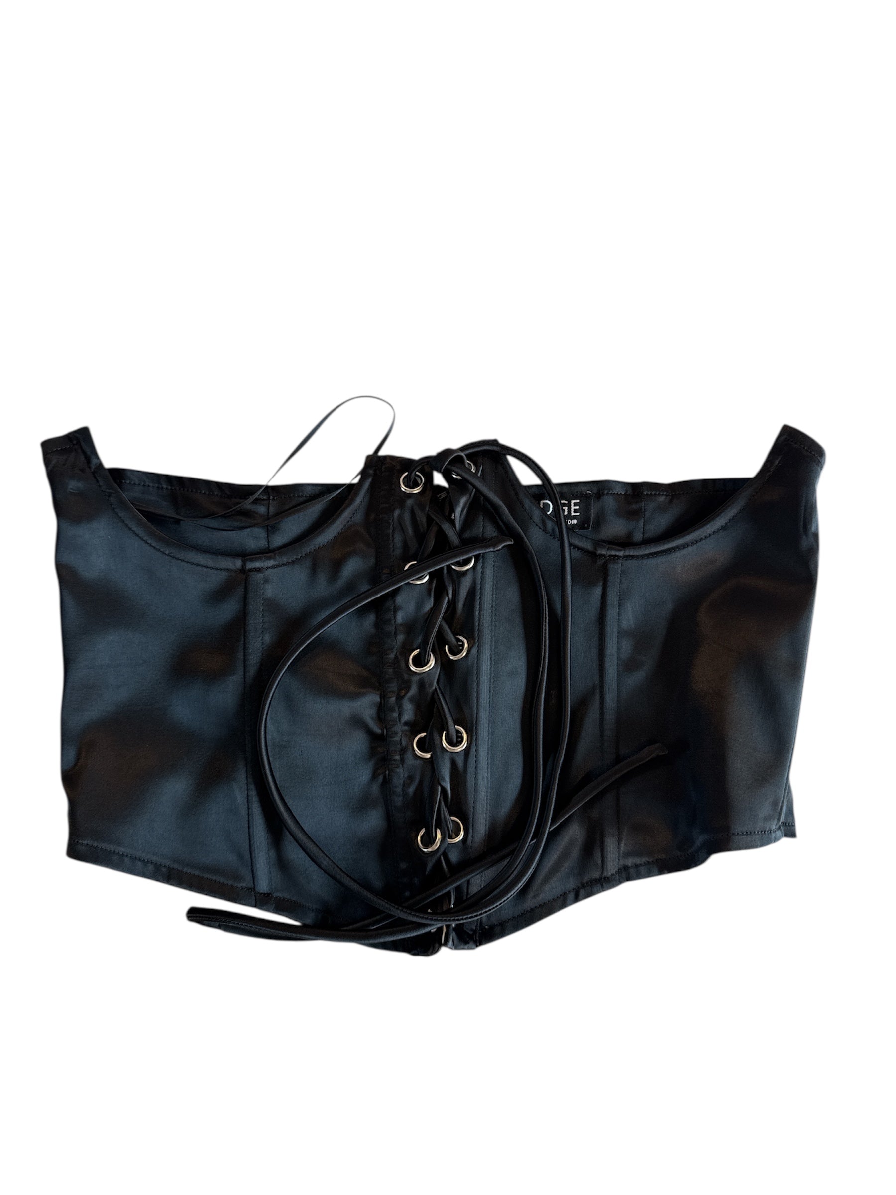 black edge underboob corset, s