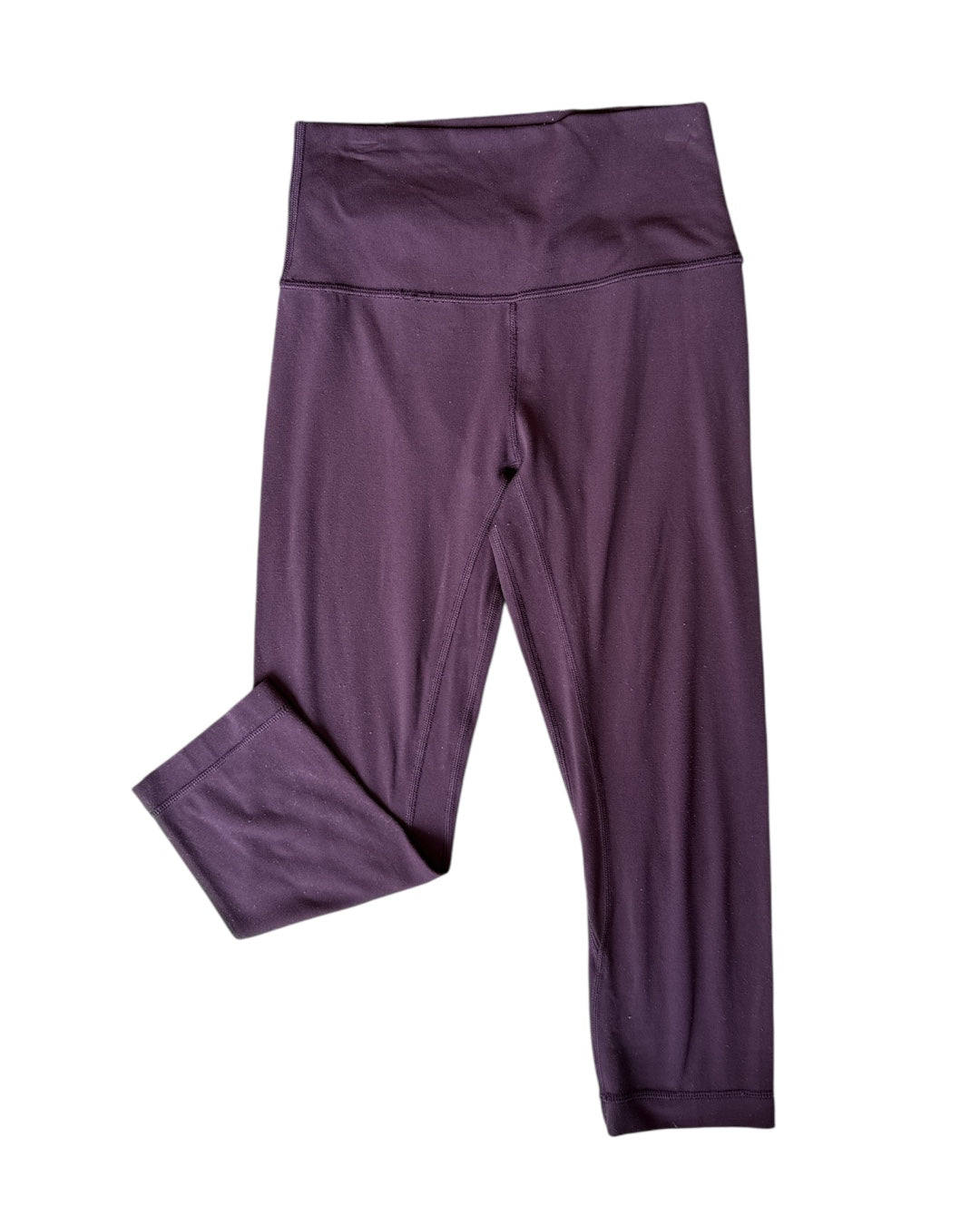 burgundy athleta jogger leggings, m