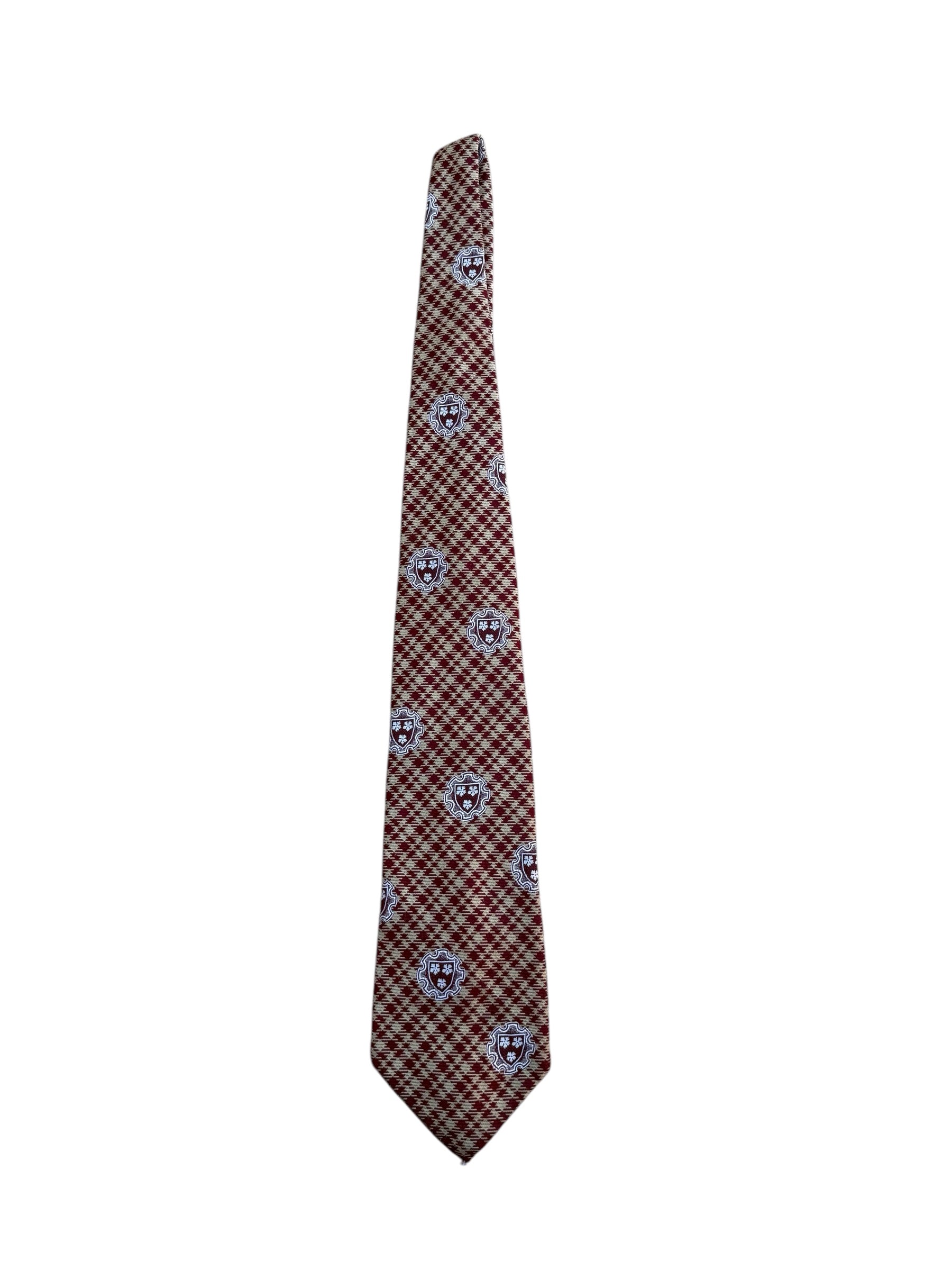 Houndstooth tie