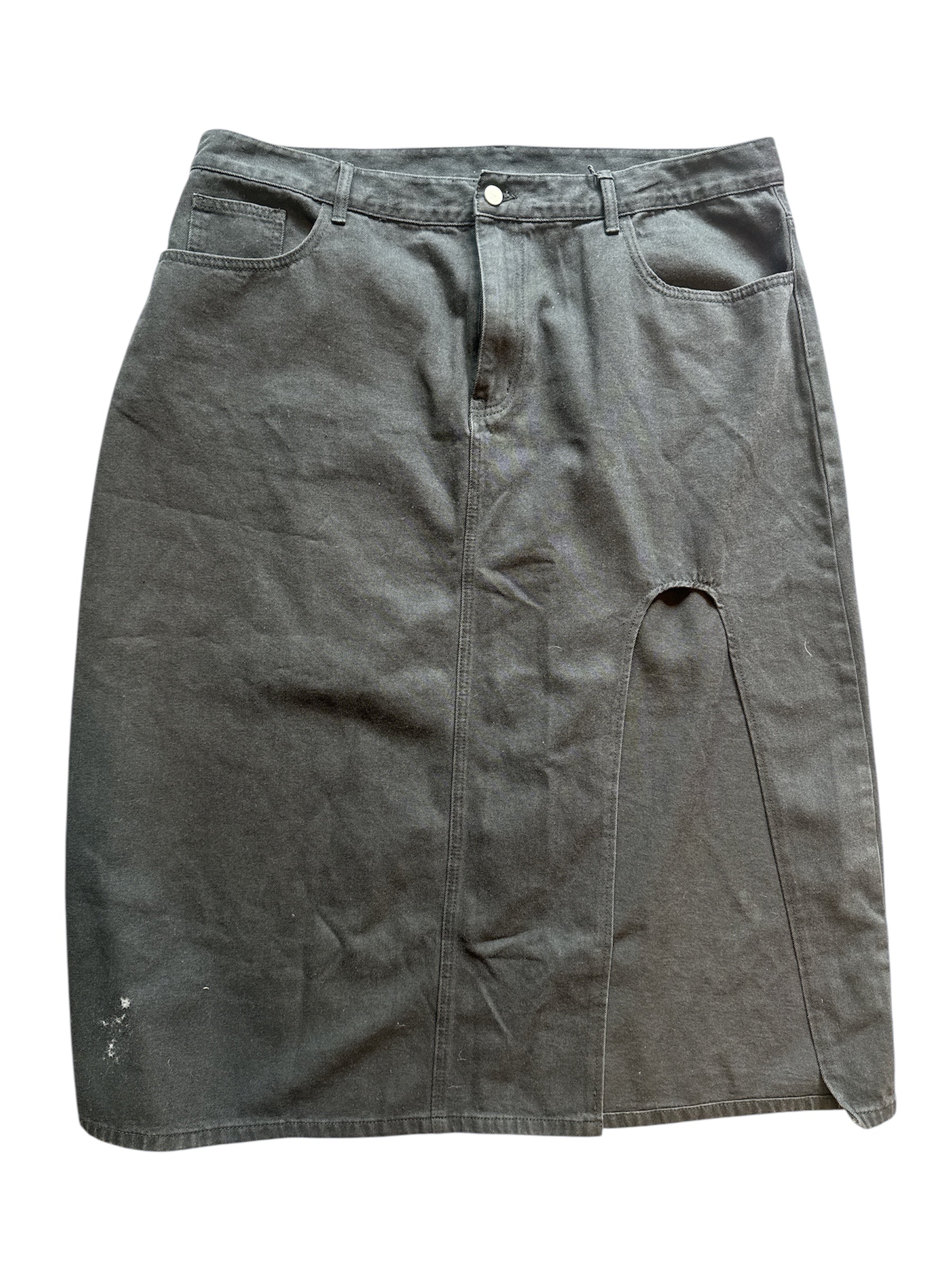 black cider Midi skirt, 2xl