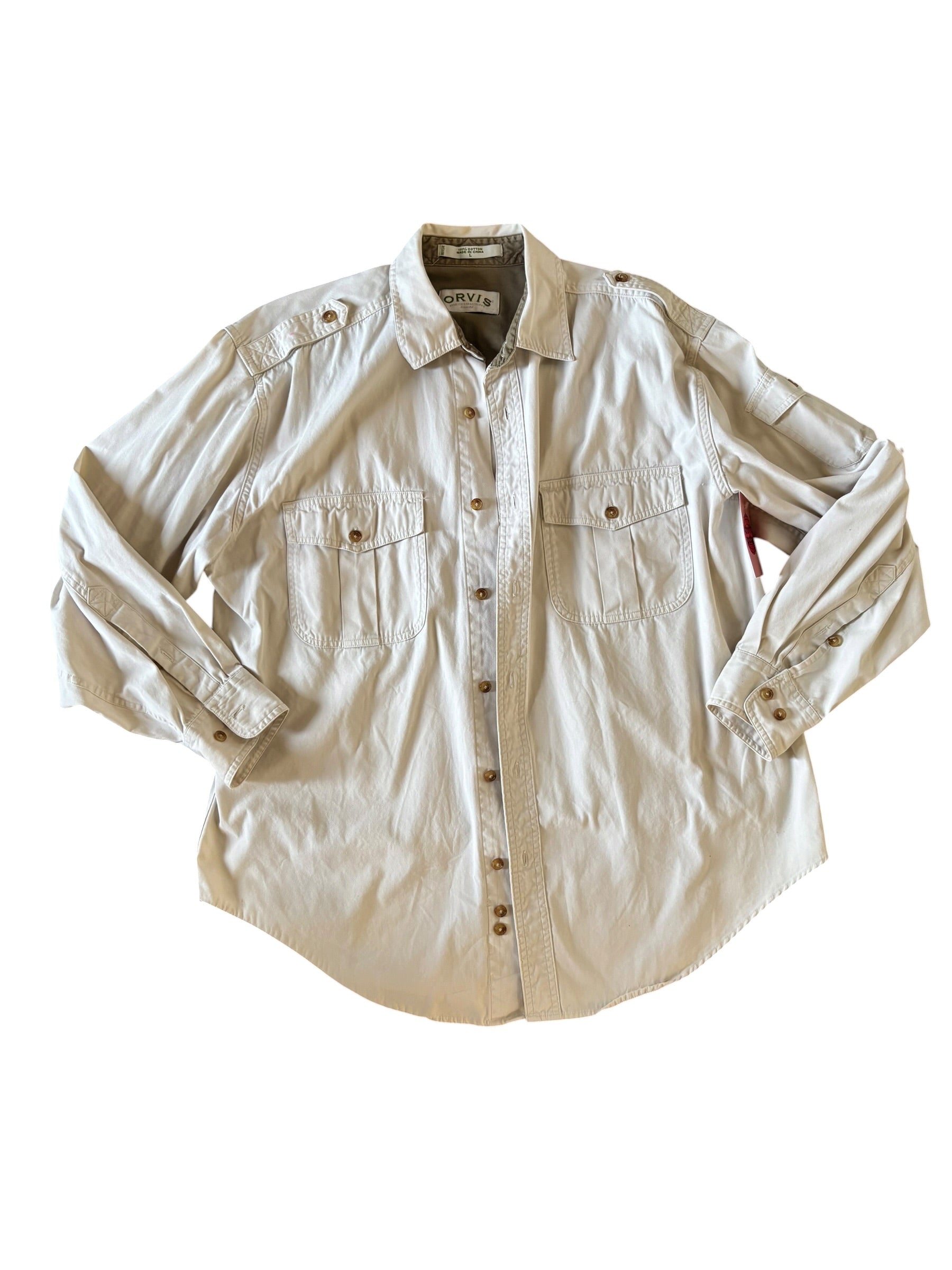 tan orvis cargo ls top, L