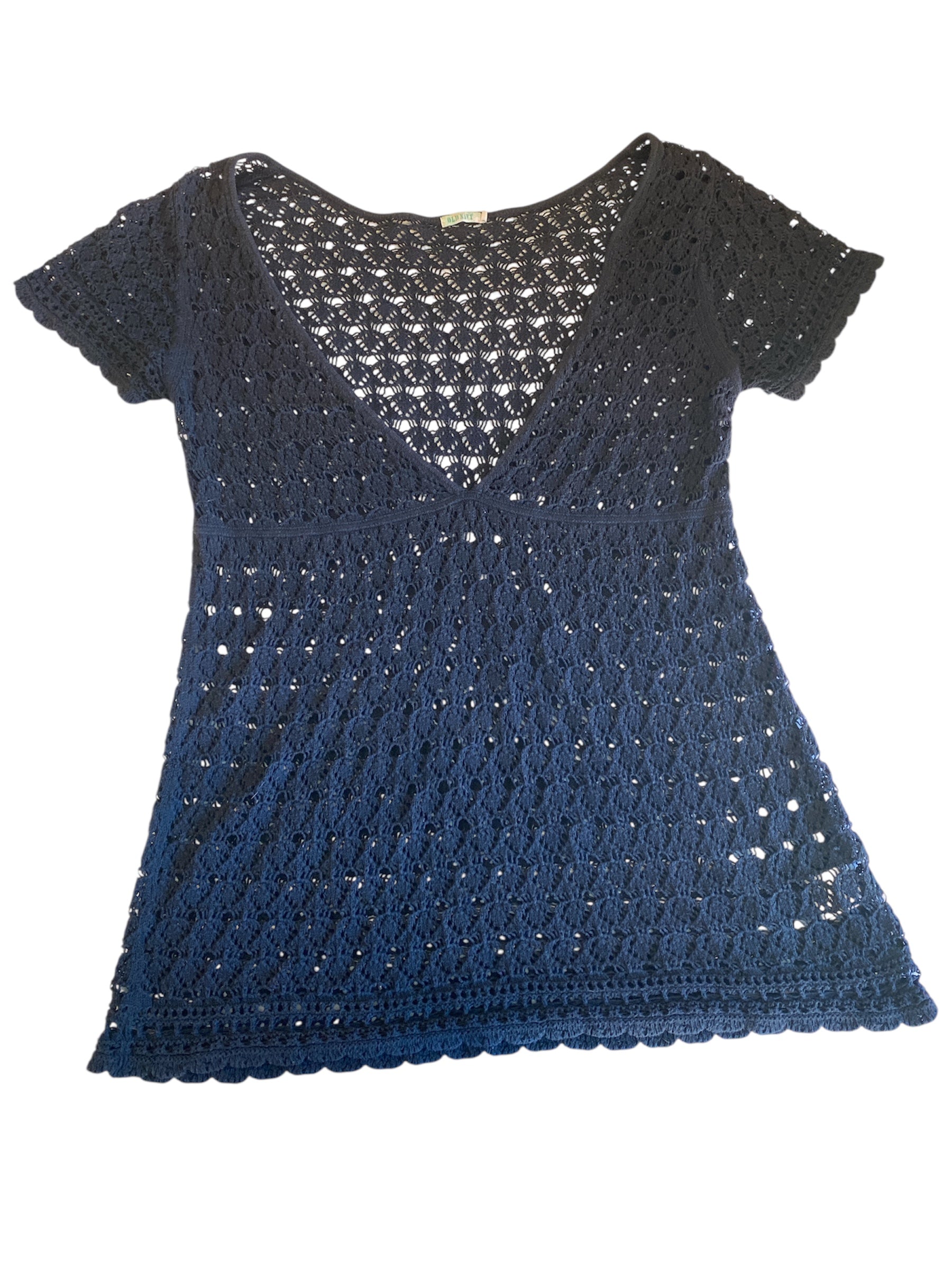 Black Old navy Crochet dress, Xxl