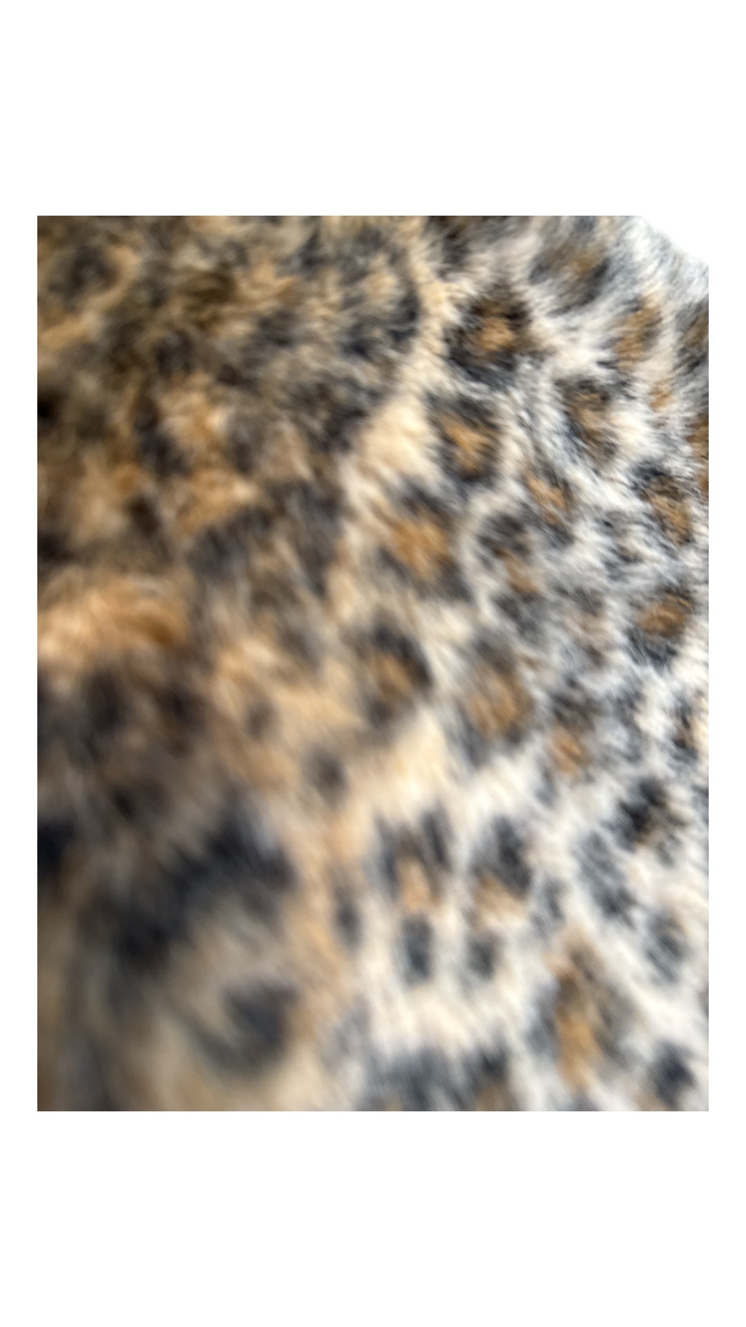 tan brown black fashion nova Leopard print mini skirt, xs
