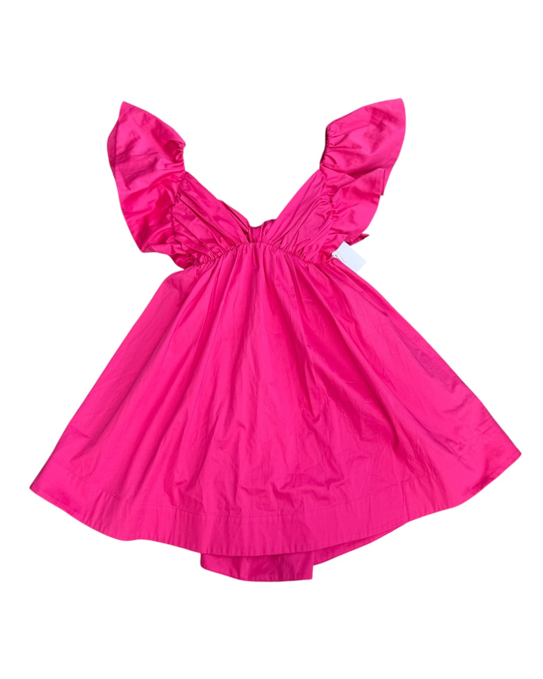 Pink For love and lemons NWT ruffle babydoll dress, S
