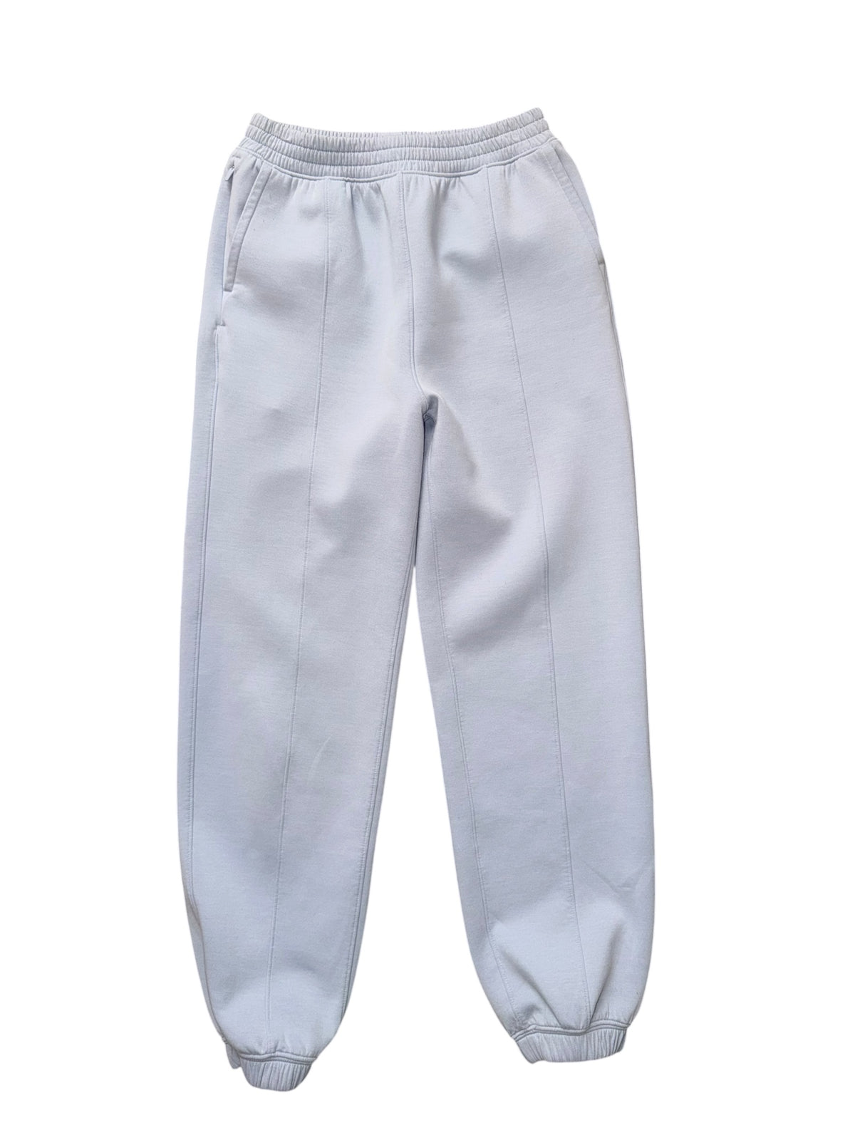 blue white ypb sweatpant joggers, xs