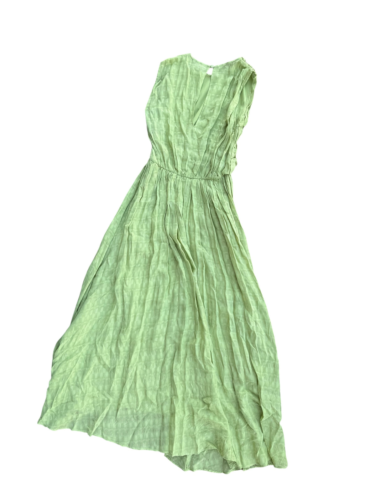 Green Asos Grid semi sheer maxi, 4